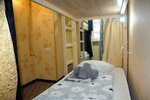 Кровать в 6-местном мужском общем номере в Хостел и апартаменты Artanor