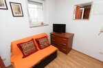 Студия, 1 двуспальная кровать, балкон в Apartments Ulika