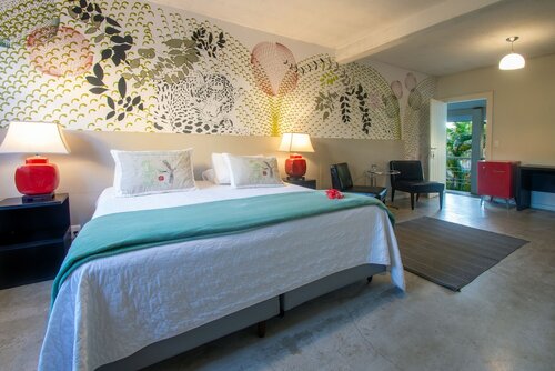 Quarto Luxo Duplo com Banheira в Armacao dos Buzios Pousada Design