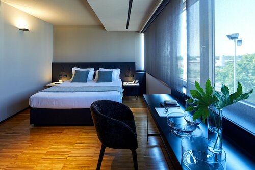 Двухместный номер «Комфорт» с 1 двуспальной кроватью, для людей с ограниченными возможностями в Delparco Hotel