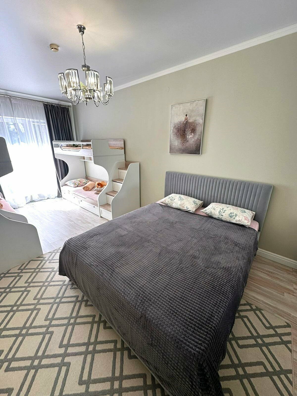 Семейный номер с террасой