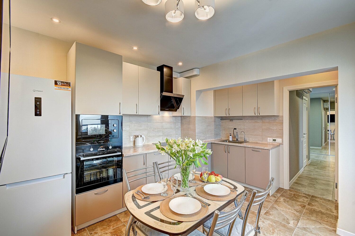 Апартаменты с балконом и прямым видом на море