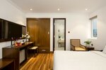 Двухместный номер «Делюкс» с 1 двуспальной кроватью, вид на город в Roliva Hotel & Apartment Danang