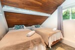 Quarto Twin Standard, 1 quarto Banheiro Compartilhado в Bamboo Rio Hostel