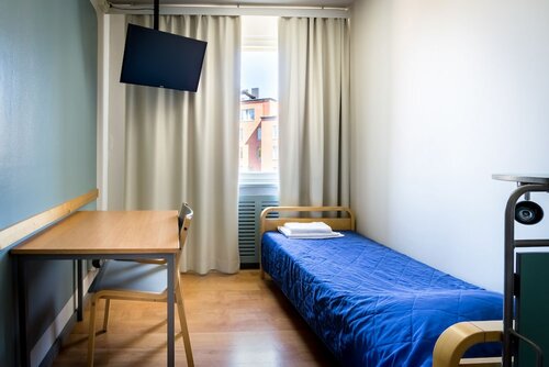 Одноместный номер, общая ванная комната в Eurohostel