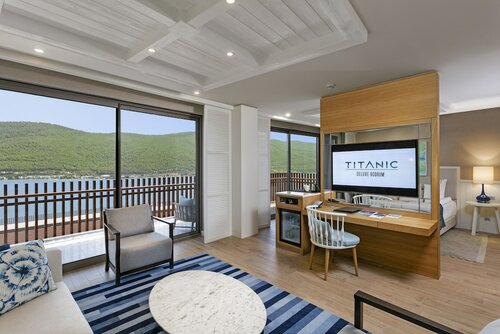 Deluxe Sea View Room в Titanic Deluxe Bodrum