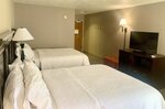 Две кровати «Квин-сайз» в Hampton Inn Salt Lake City - Murray