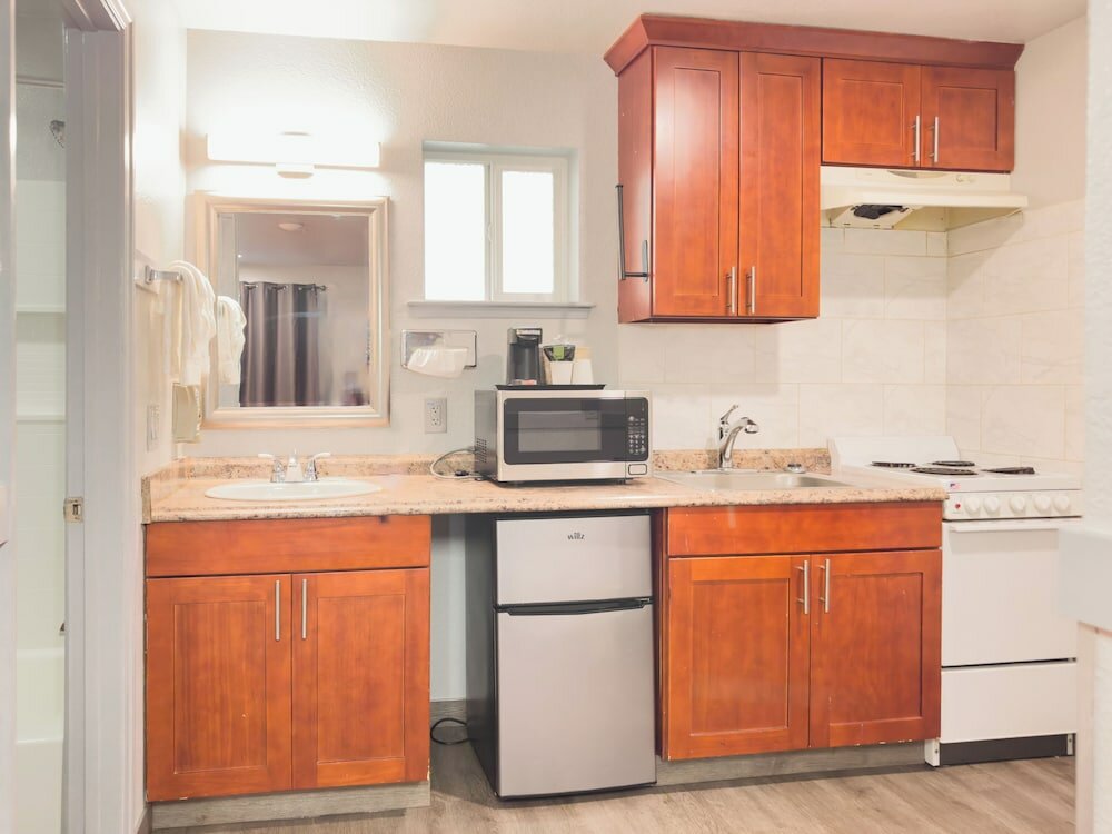 Family Double Room, 2 Queen Beds, Non Smoking, Kitchenette