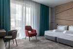 Стандартный номер с одной  двухспальной кроватью в ПСБ Патриот Cosmos Hotels
