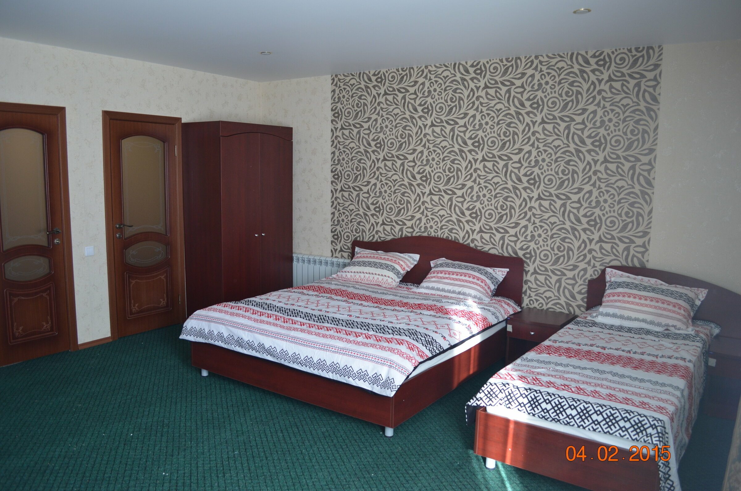 Семейный номер с ванной комнатой