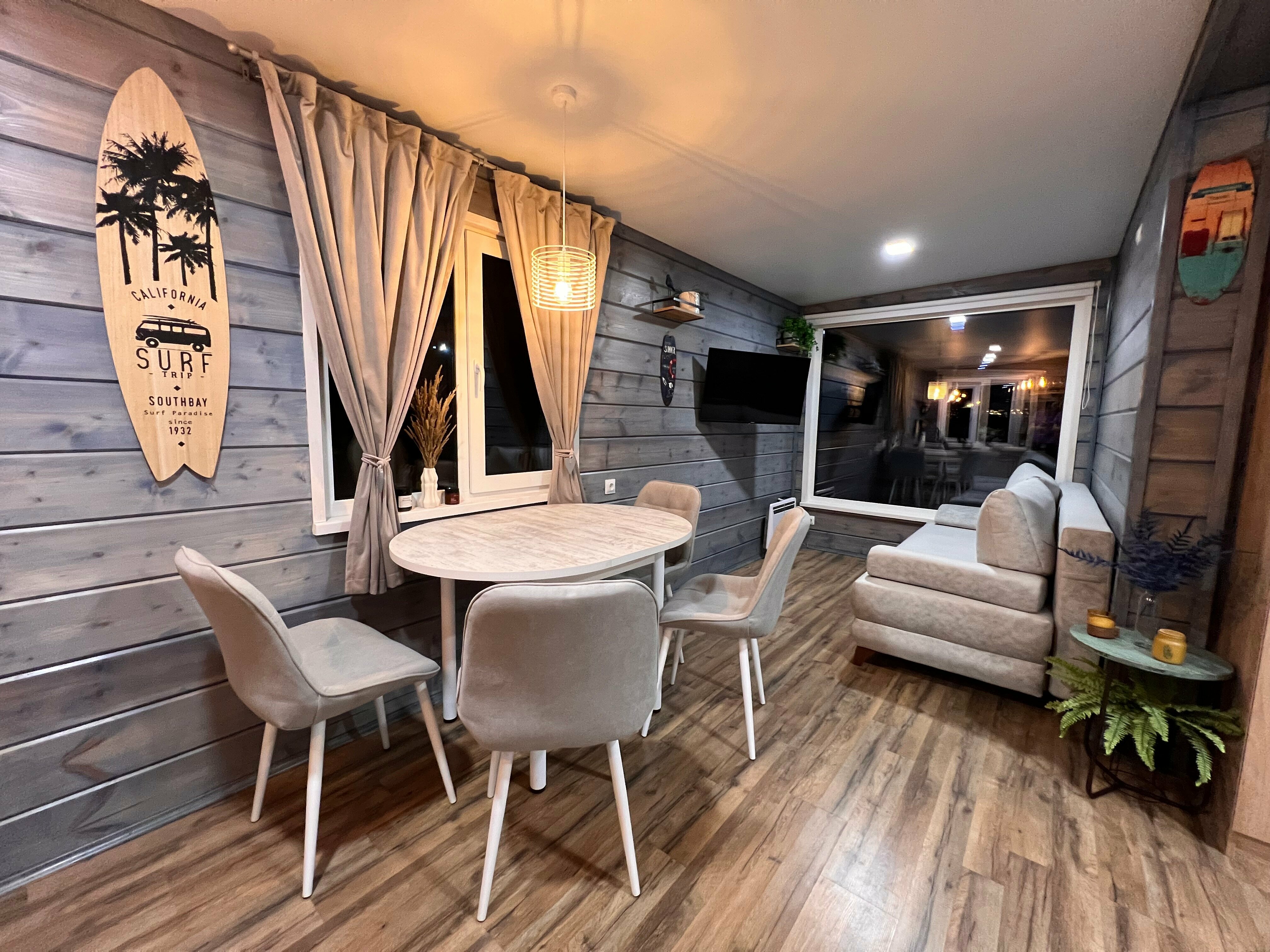 Четырехместный номер с видом на горы