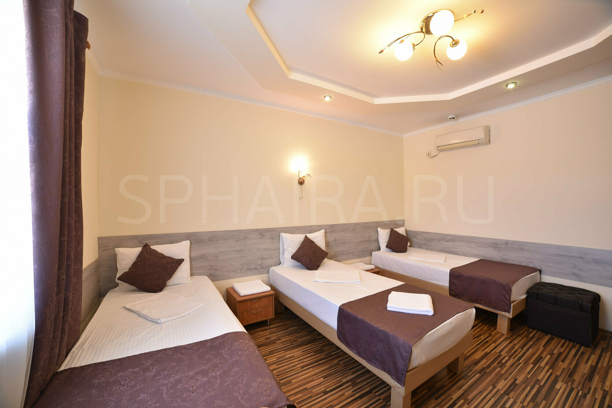 Стандартный трехместный номер