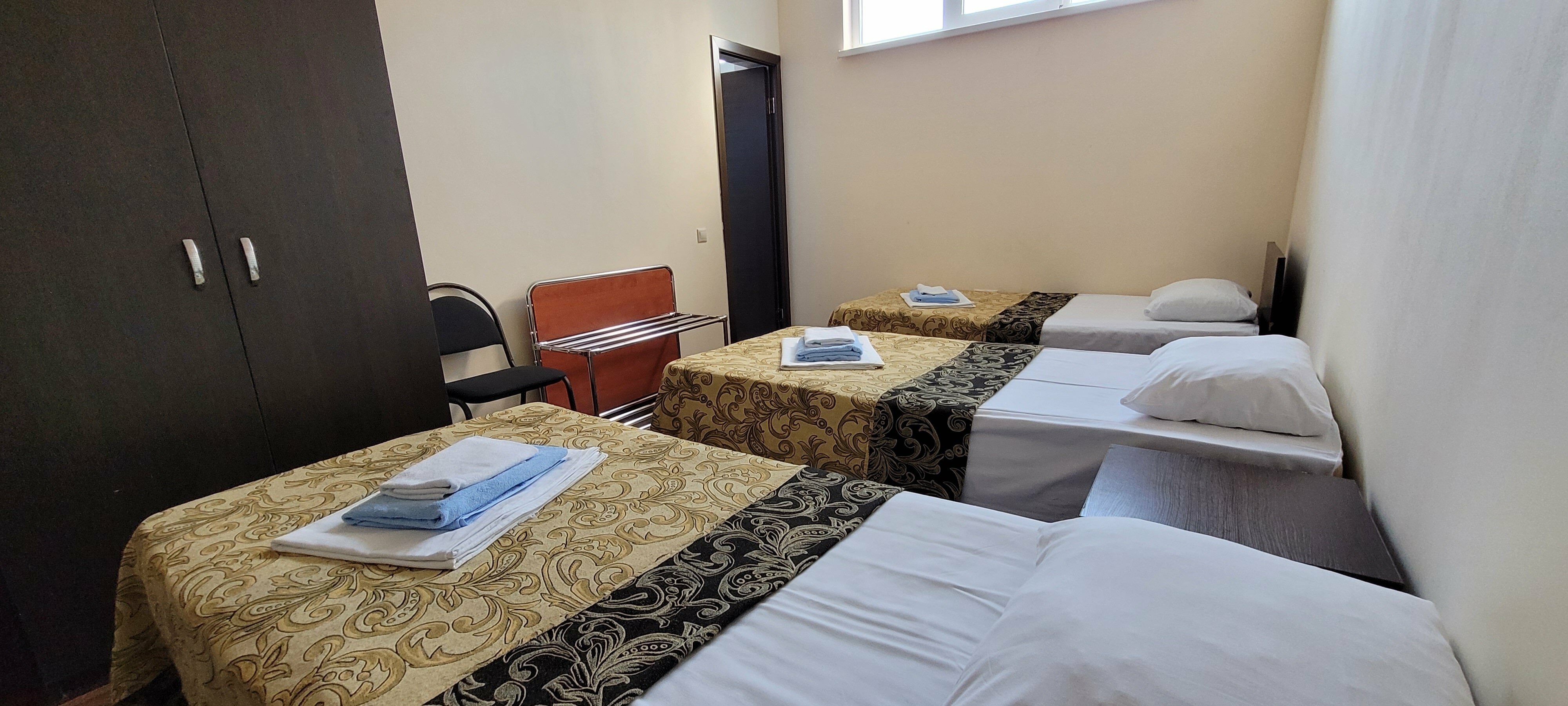 Бюджетный трехместный номер