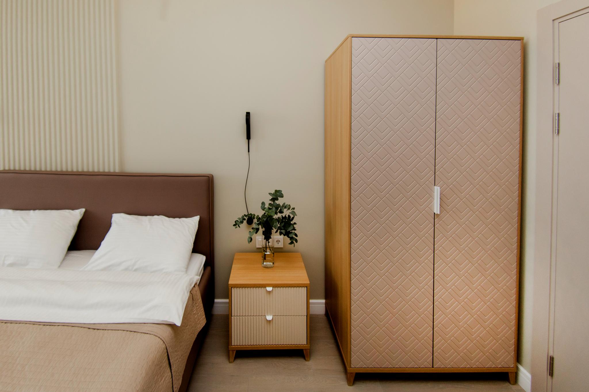 Двухместный номер с 1 кроватью и видом на сад