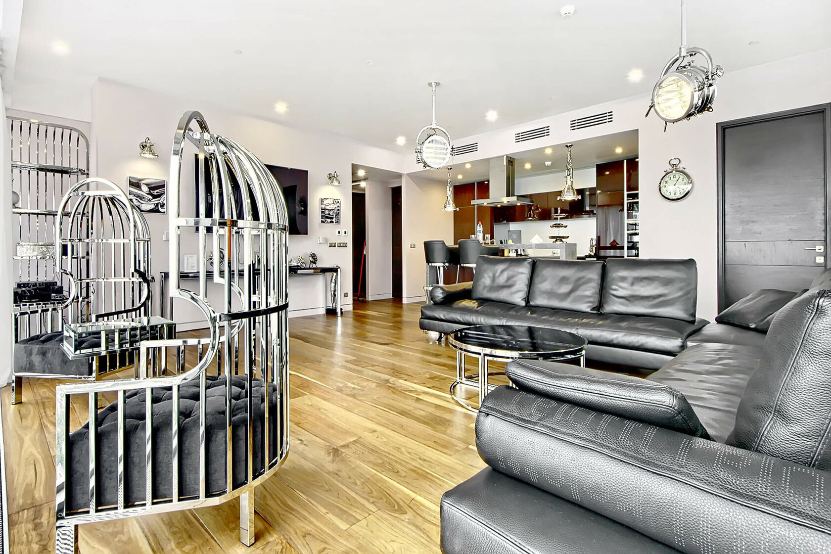 "Sky Loft" — апартаменты с одной спальней и роскошной угловой гостиной на 63-м этаже  башни "ОКО"