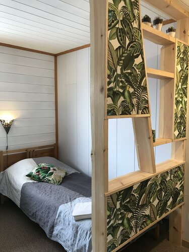 Стандартный двухместный номер с 2 отдельными кроватями и общей ванной комнатой в Surf-Point