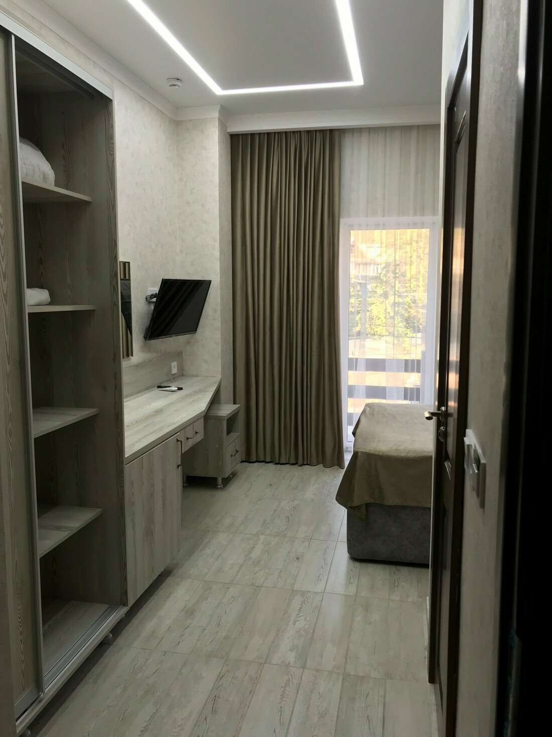 Двухместный номер с 1 кроватью и балконом