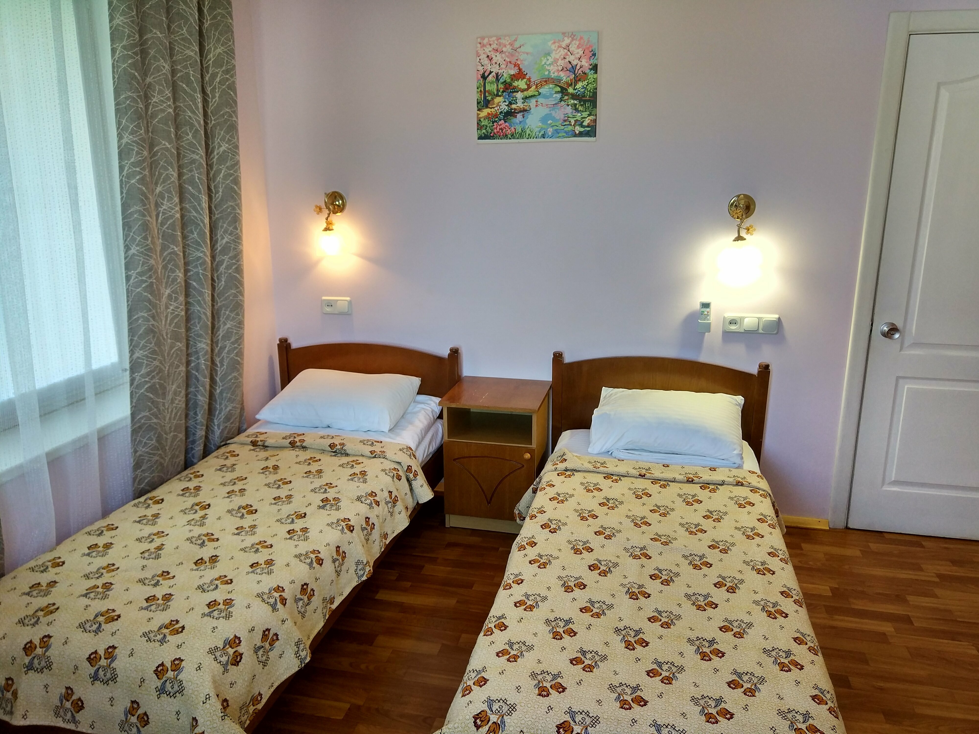 Двухместный номер с 2 отдельными кроватями и балконом