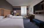 Супериор с двумя односпальными кроватями с видом на реку в Radisson Hotel & Congress Center Saransk