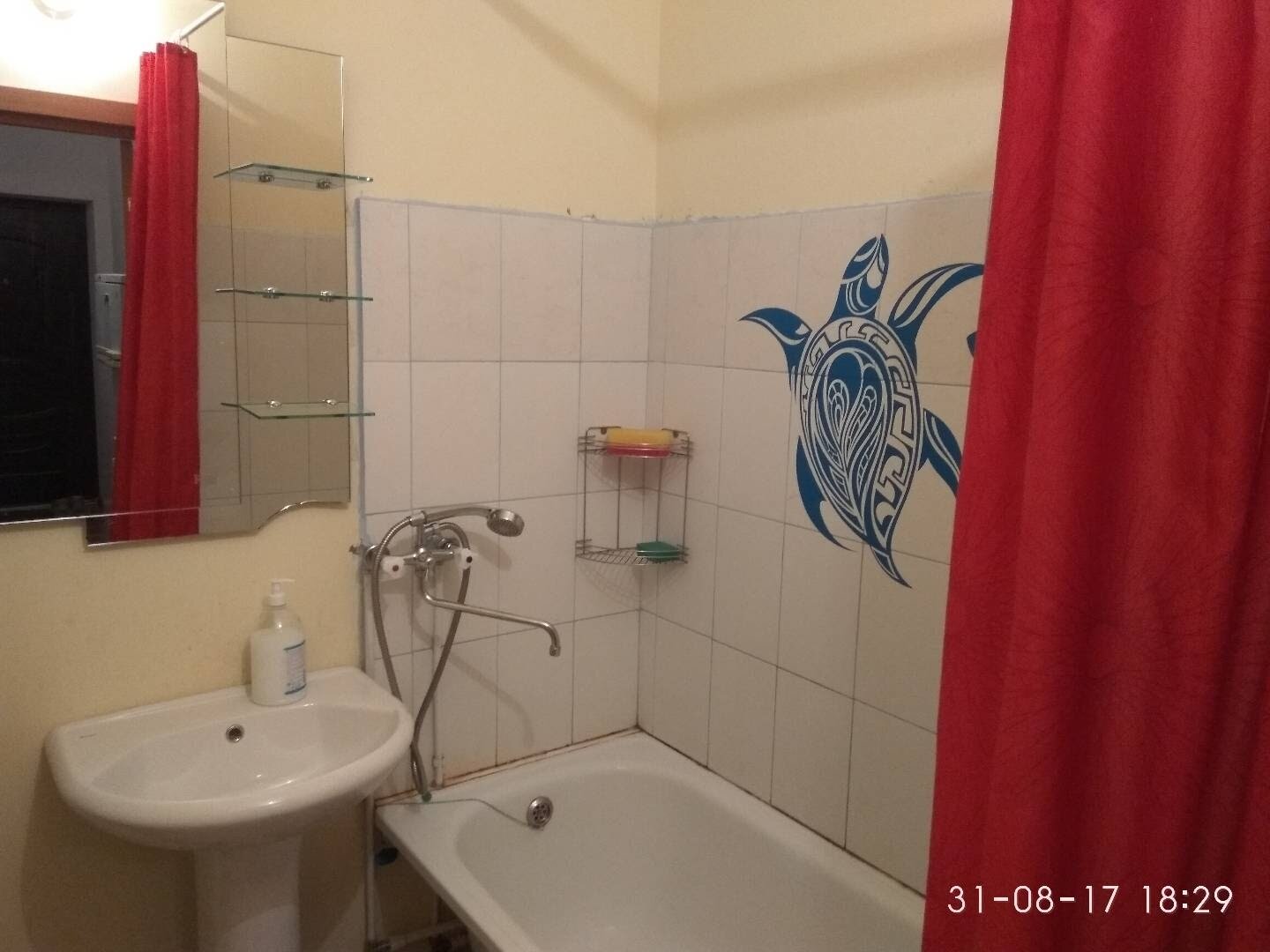 Двухместный номер с 1 кроватью и общей ванной комнатой