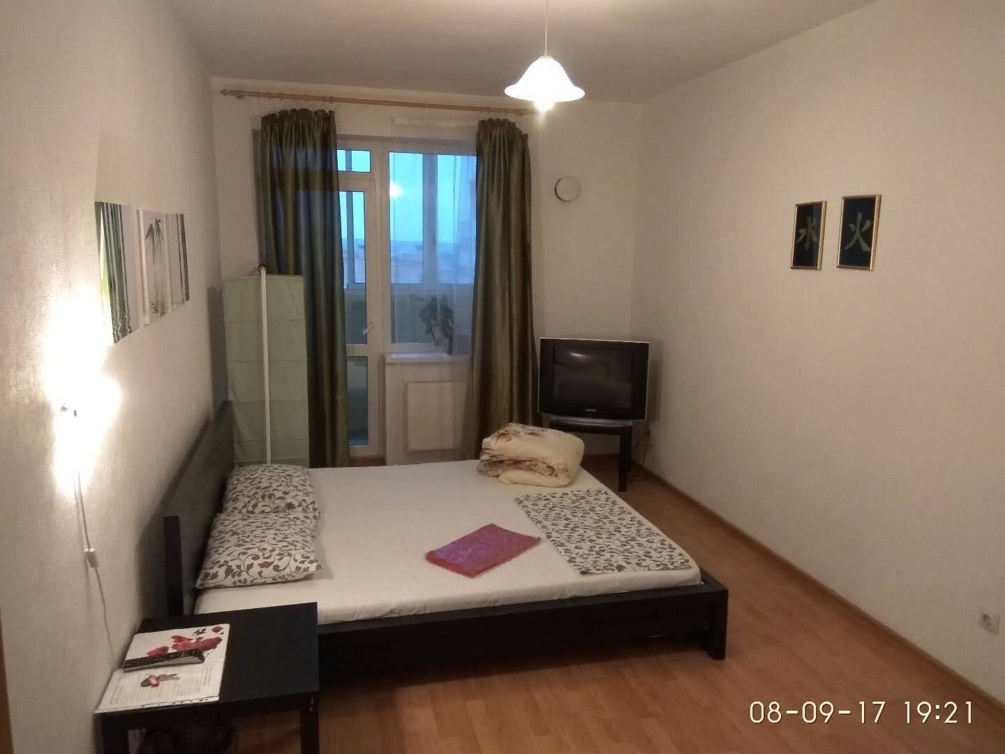 Двухместный номер с 1 кроватью и балконом