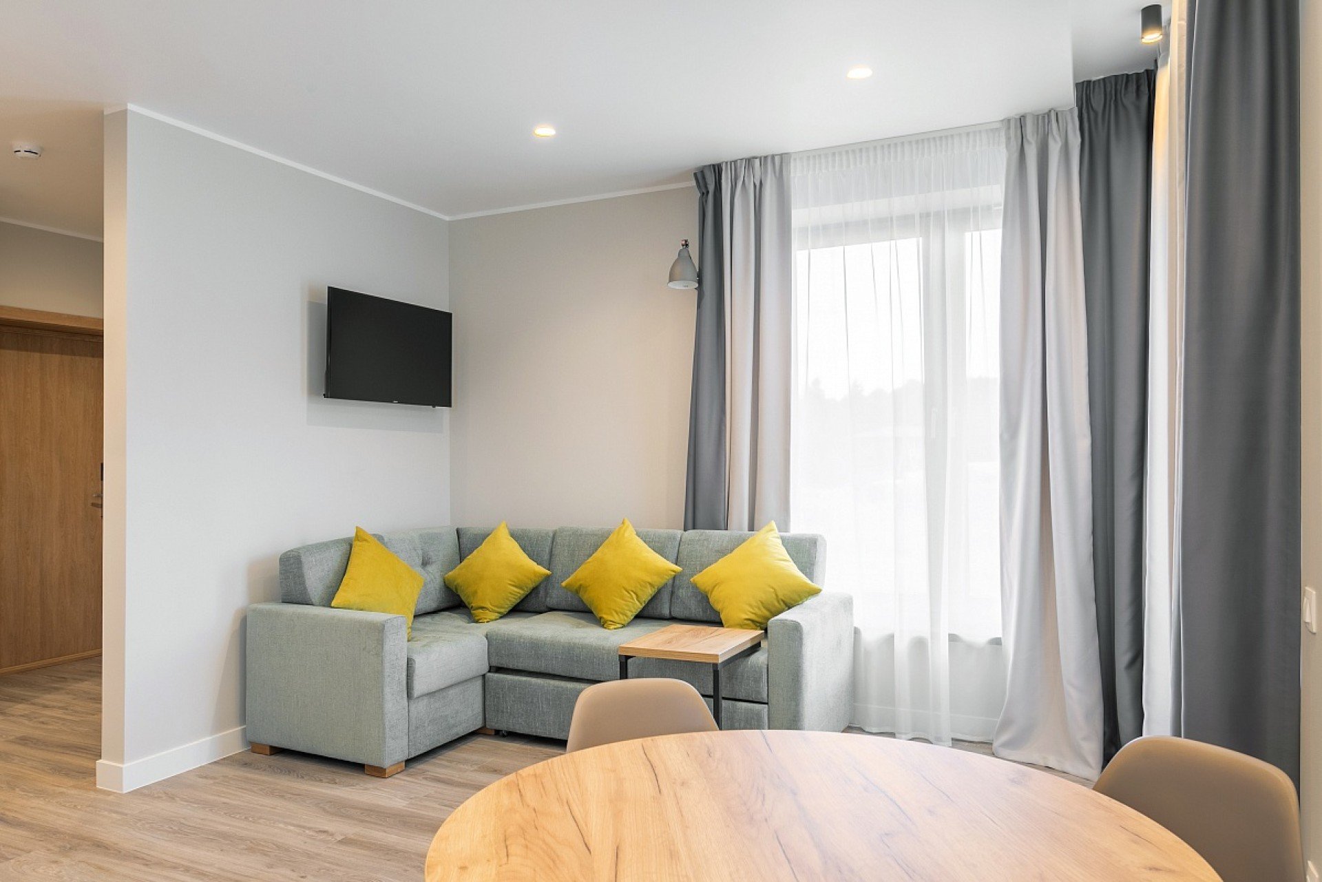 Апартаменты с 1 спальней