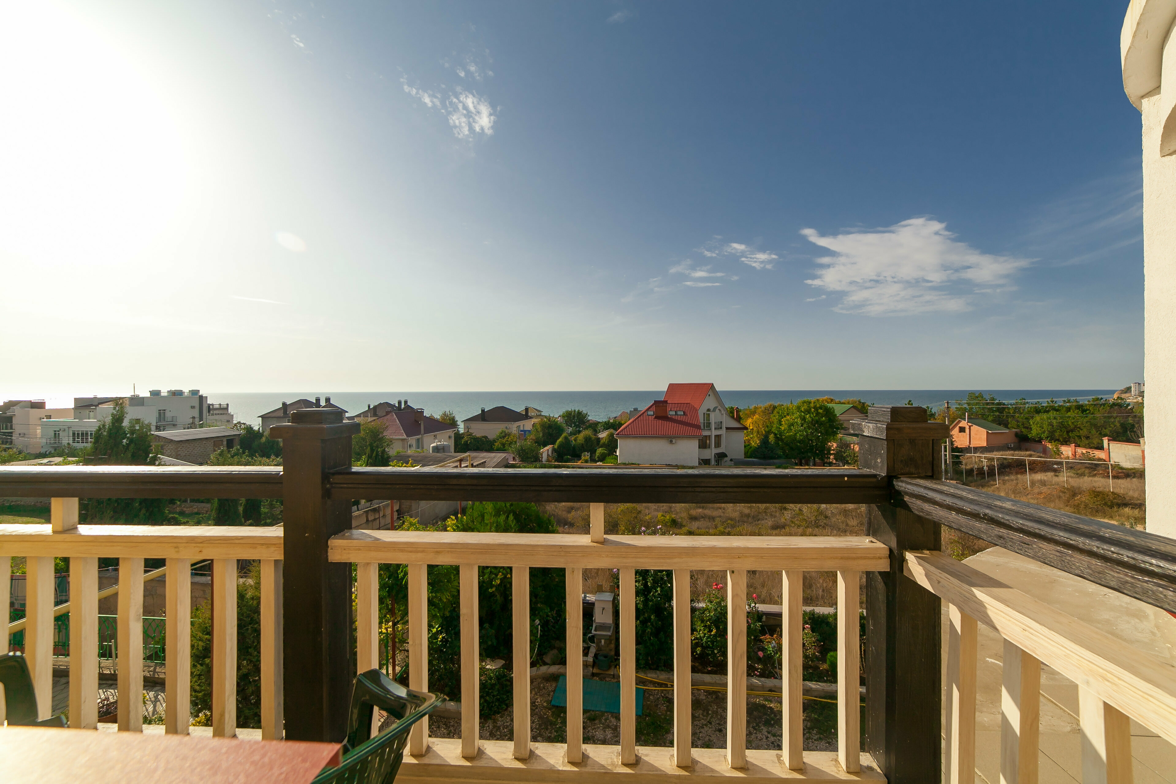 Трехместный номер с видом на море