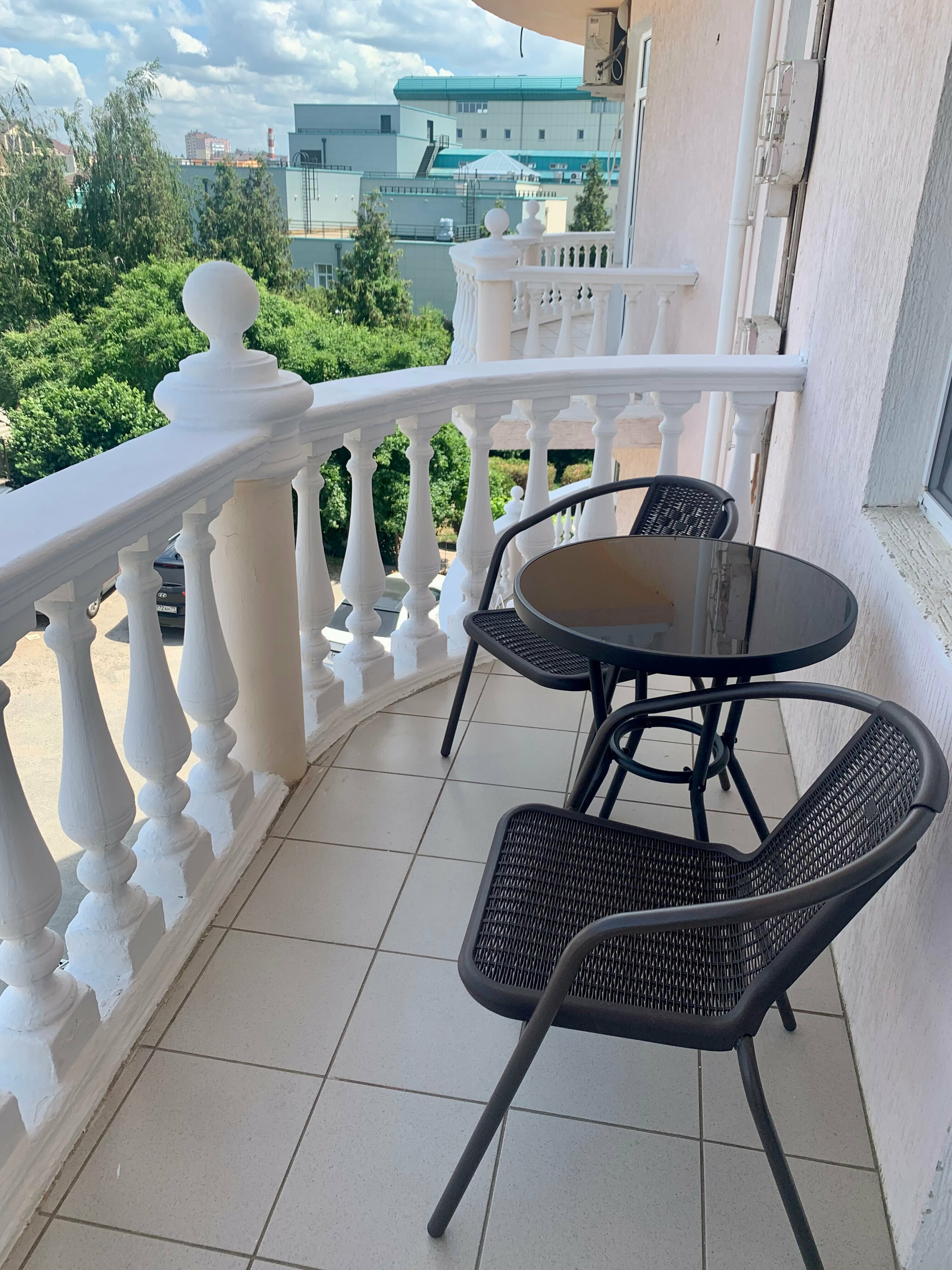 Двухместный номер Делюкс с 1 кроватью и балконом