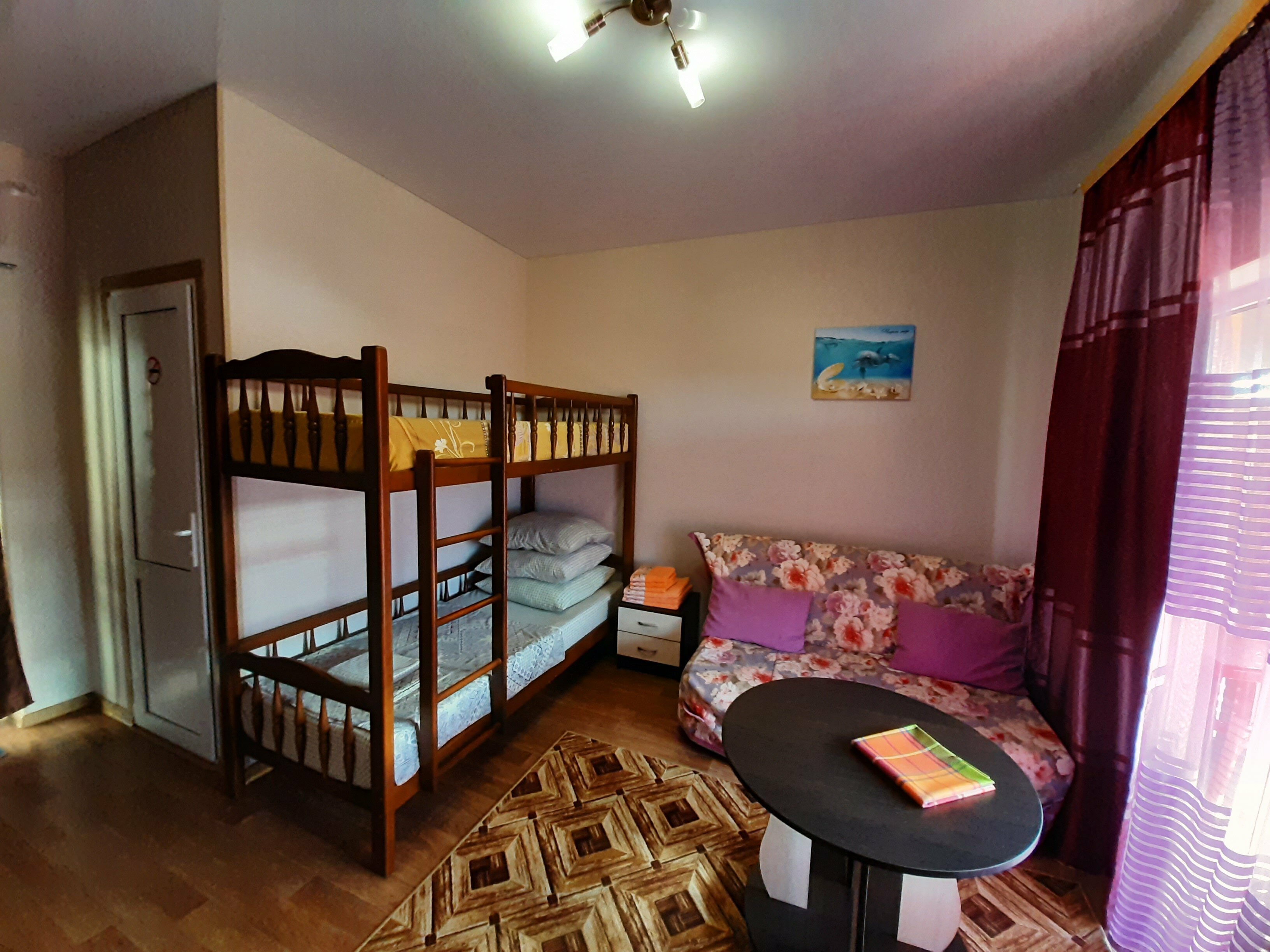 Двухместный номер с 1 кроватью или 2 отдельными кроватями и балконом