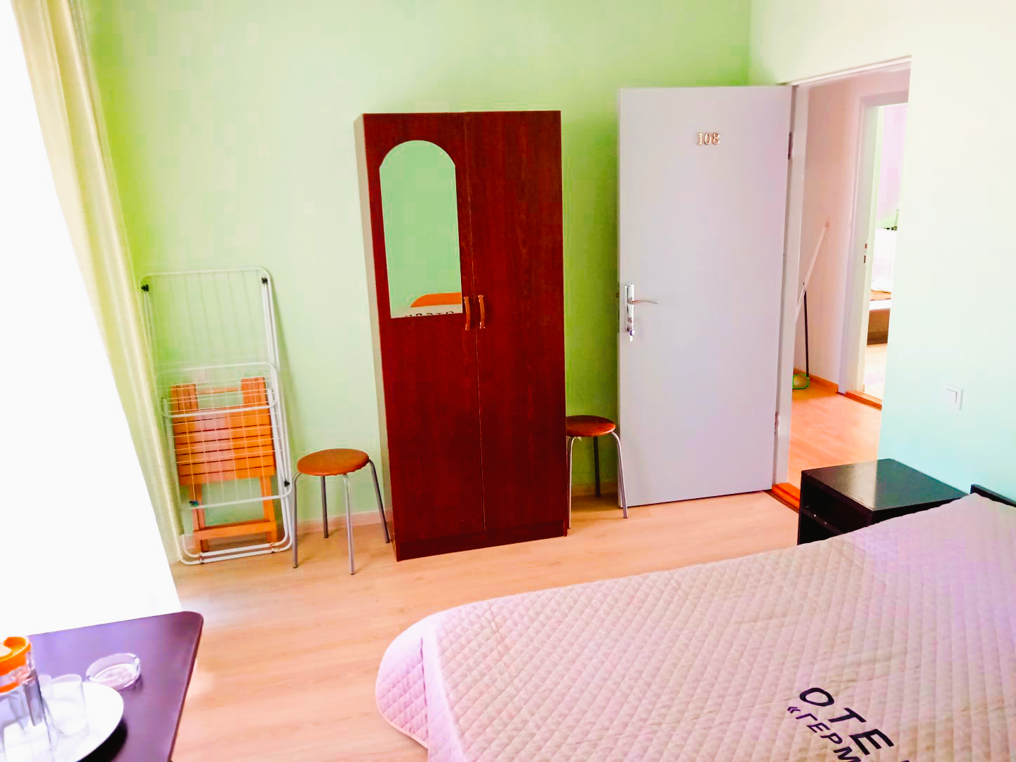 Двухместный номер с 2 отдельными кроватями и балконом