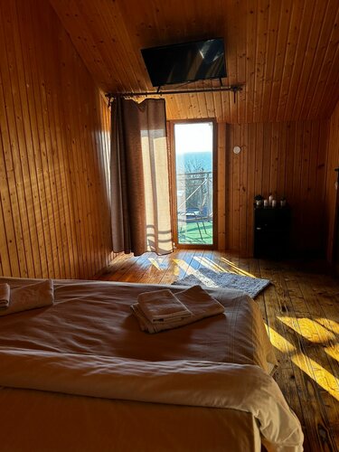 Двухместный номер с 1 кроватью или 2 отдельными кроватями, вид на море в Гостевой Дом Натали