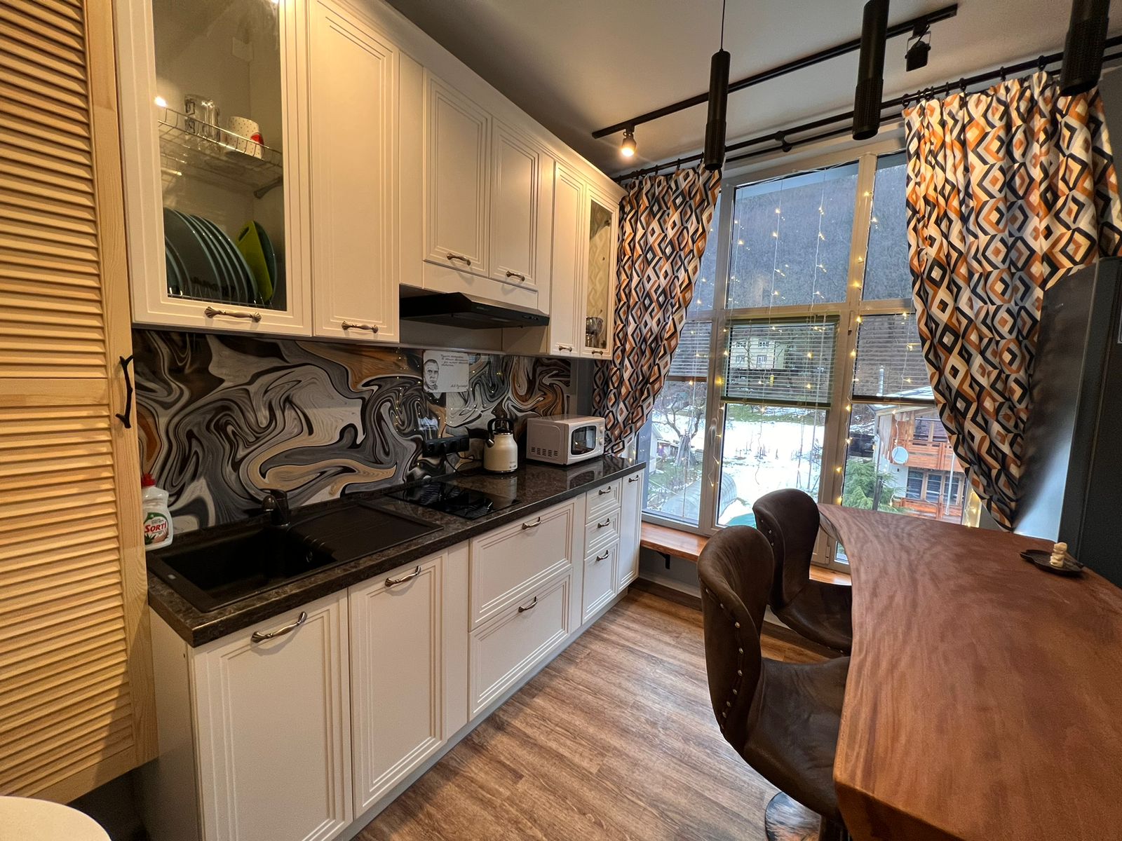 Апартаменты с видом на горы