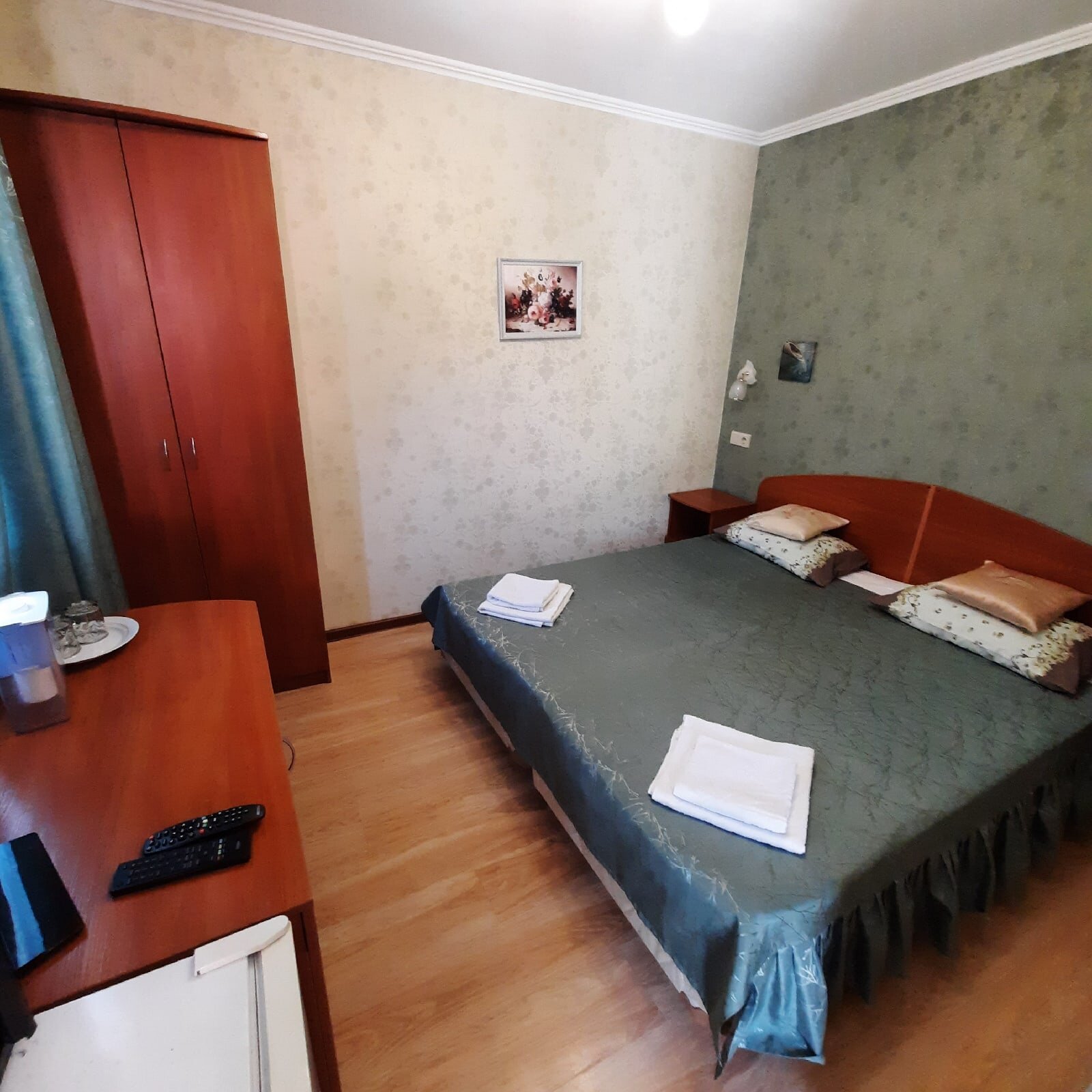 Стандартный двухместный номер с 1 кроватью или 2 отдельными кроватями, вид на сад