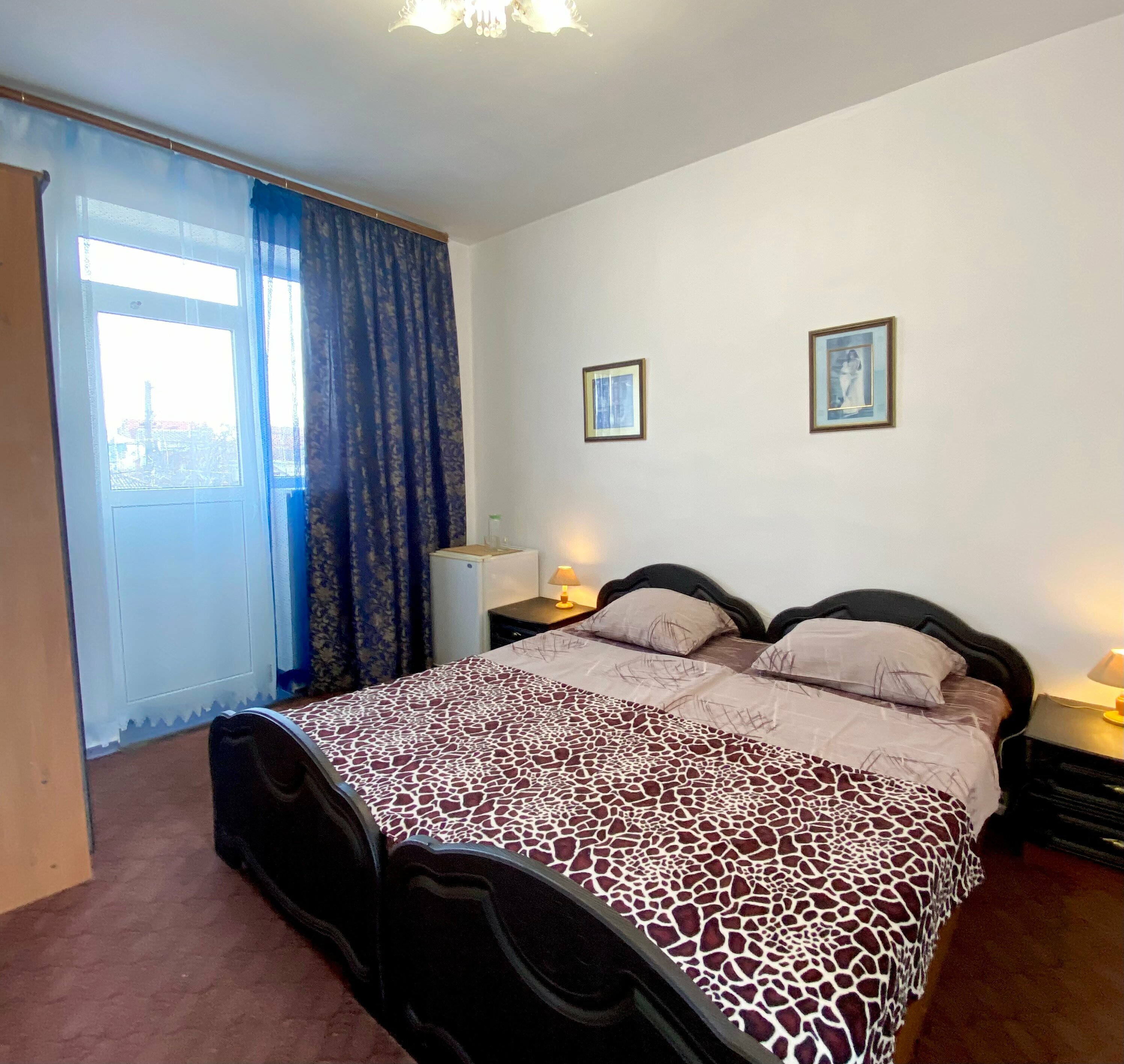 Двухместный номер с 1 кроватью или 2 отдельными кроватями, вид на город