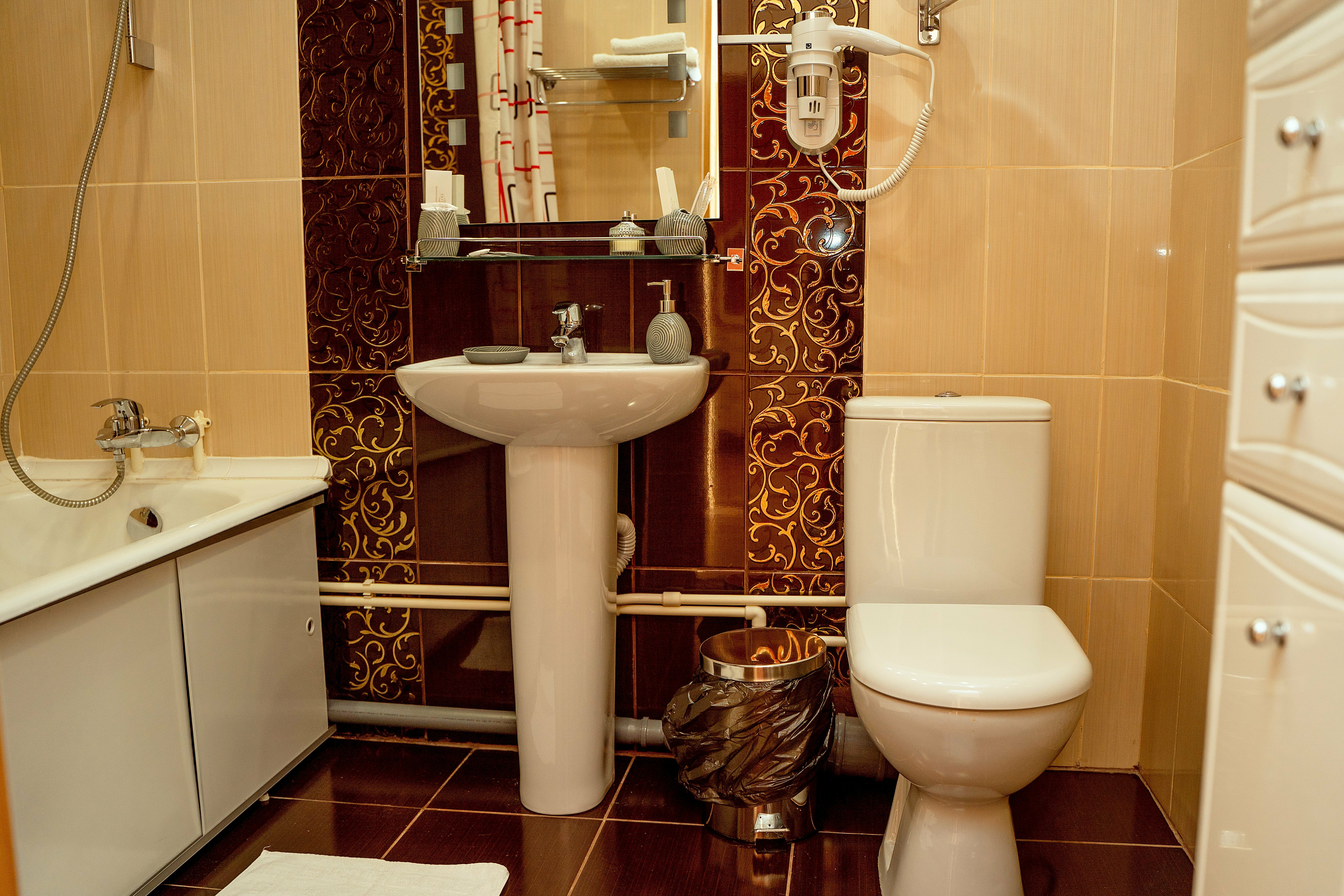 Двухместный номер с 1 кроватью и собственной ванной комнатой