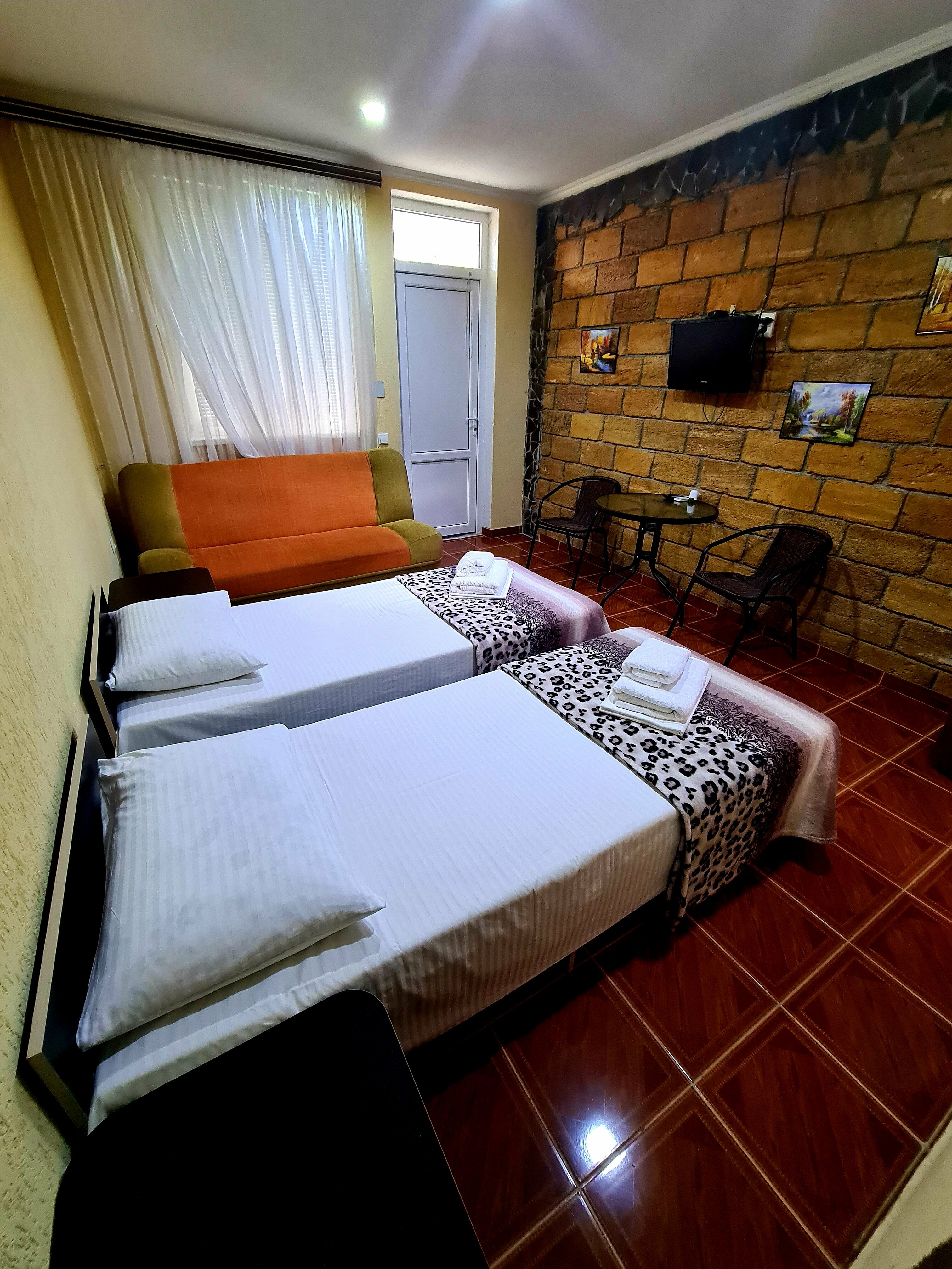 Бюджетный двухместный номер с 1 кроватью или 2 отдельными кроватями