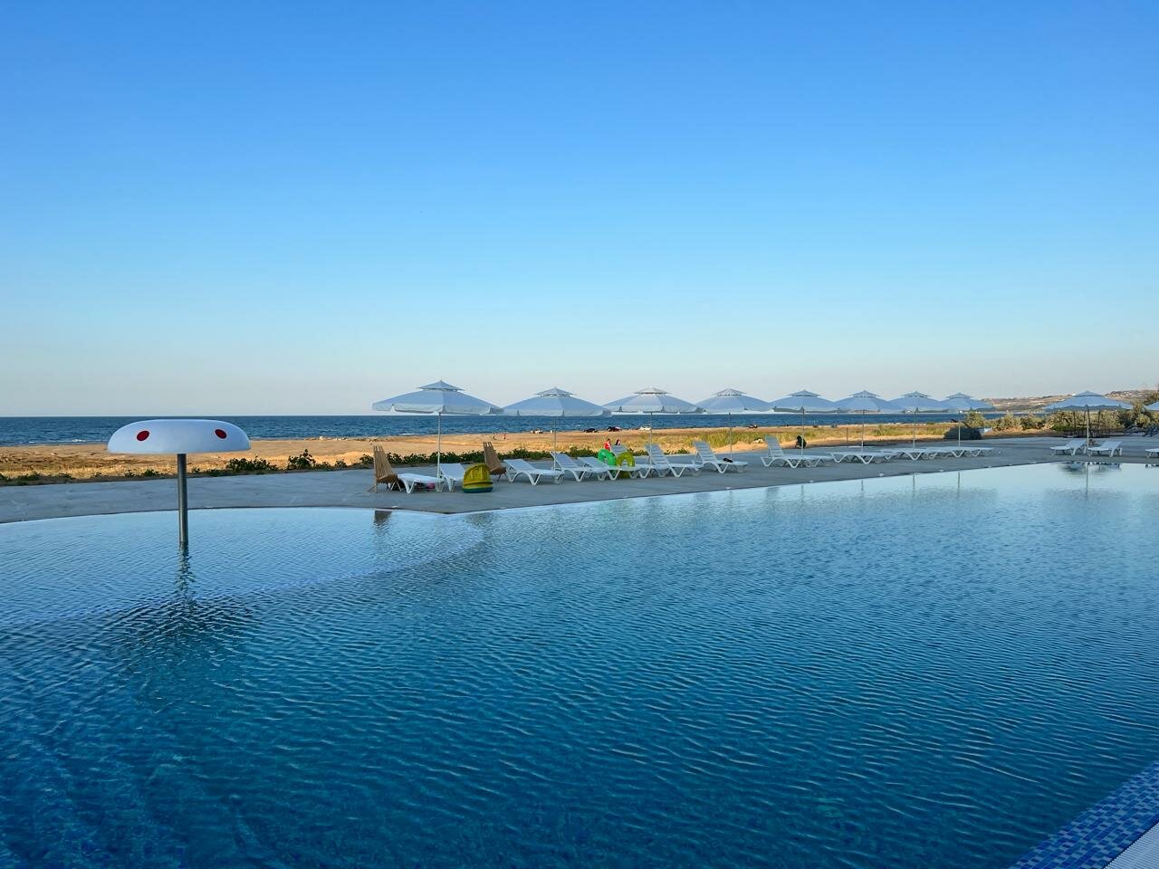 Двухместный номер Делюкс с 1 кроватью и балконом, вид на море