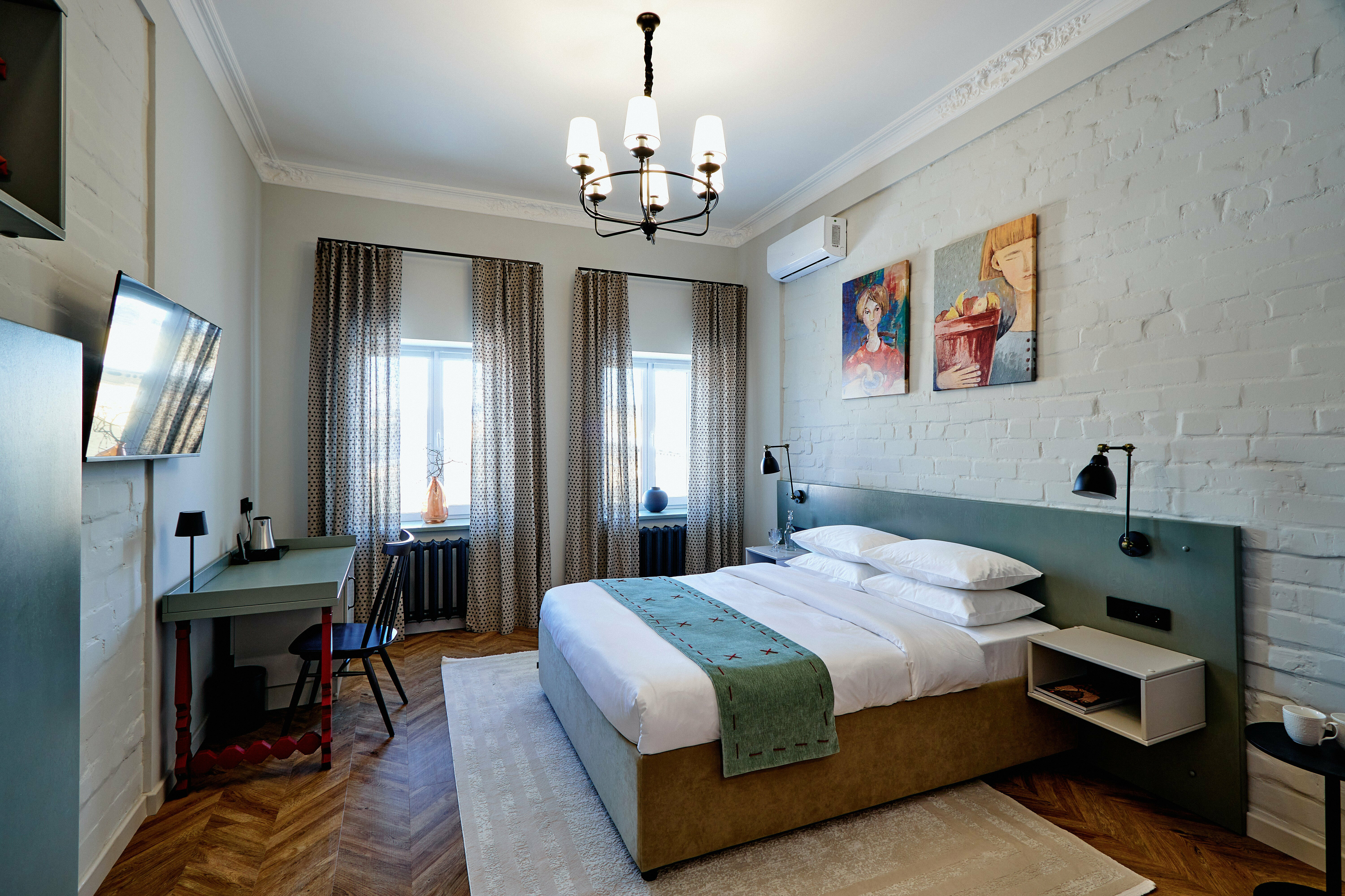 Большой двухместный номер с 1 кроватью