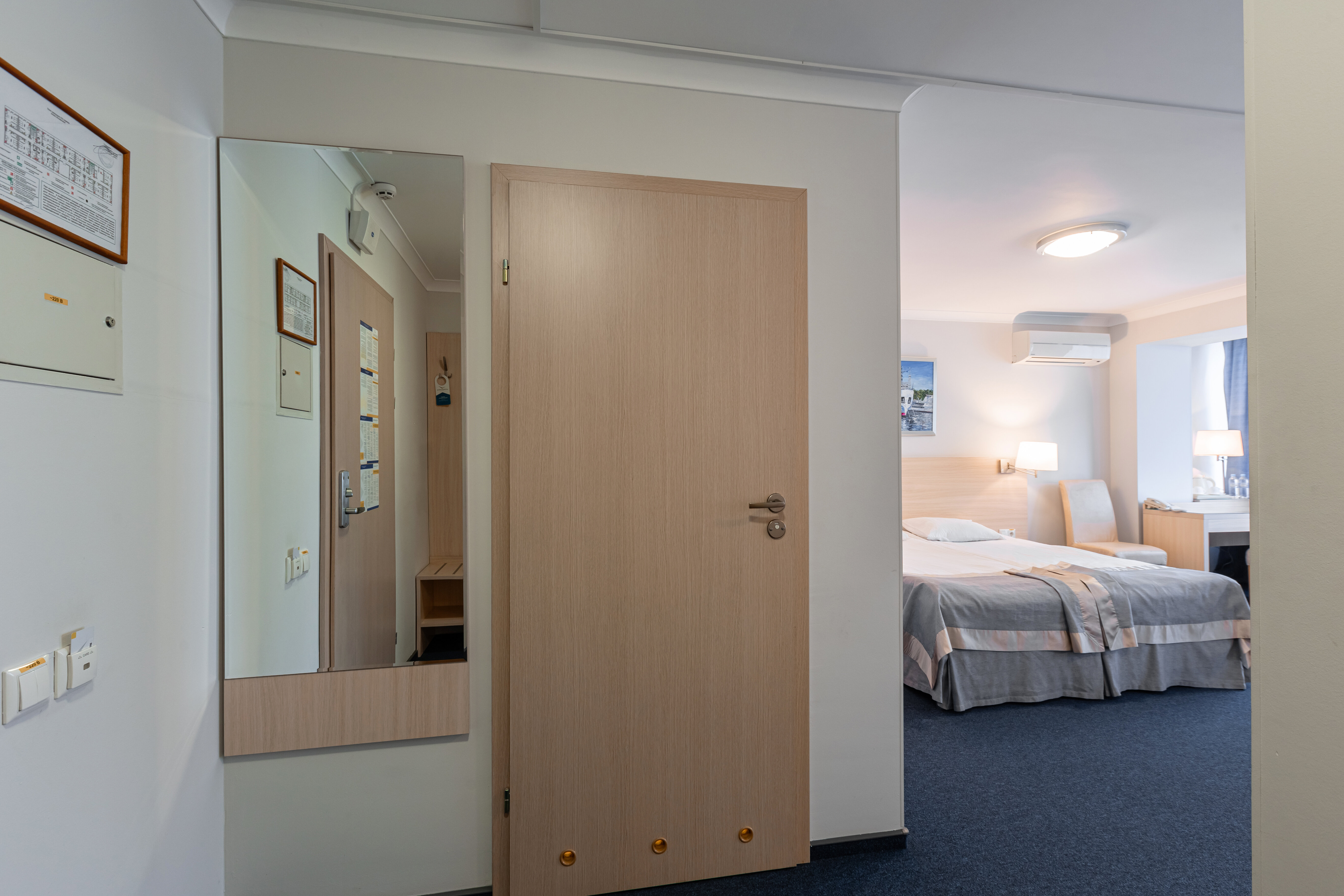 Двухместный номер с 1 кроватью или 2 отдельными кроватями