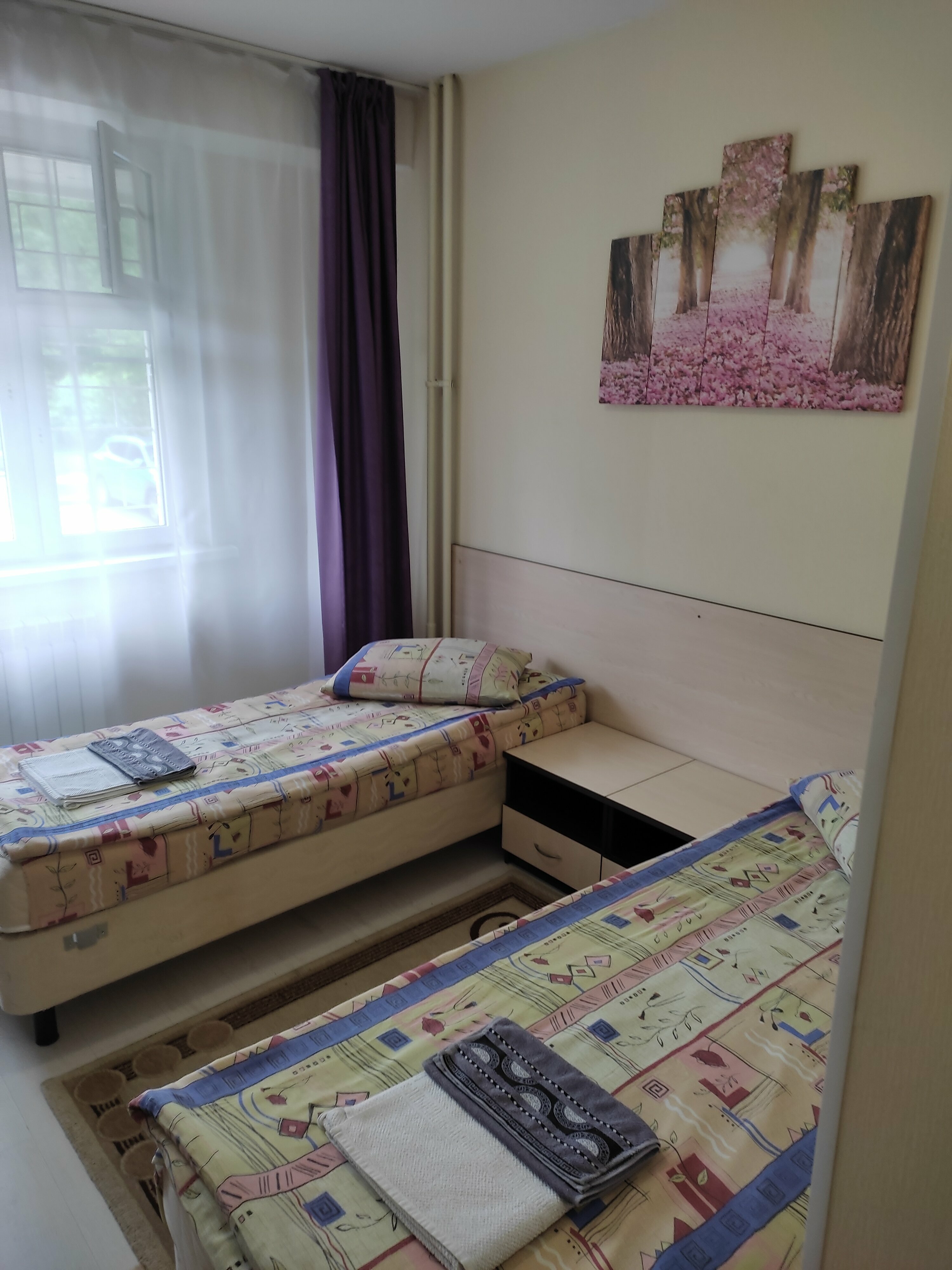 Двухместный номер с 2 отдельными кроватями и ванной