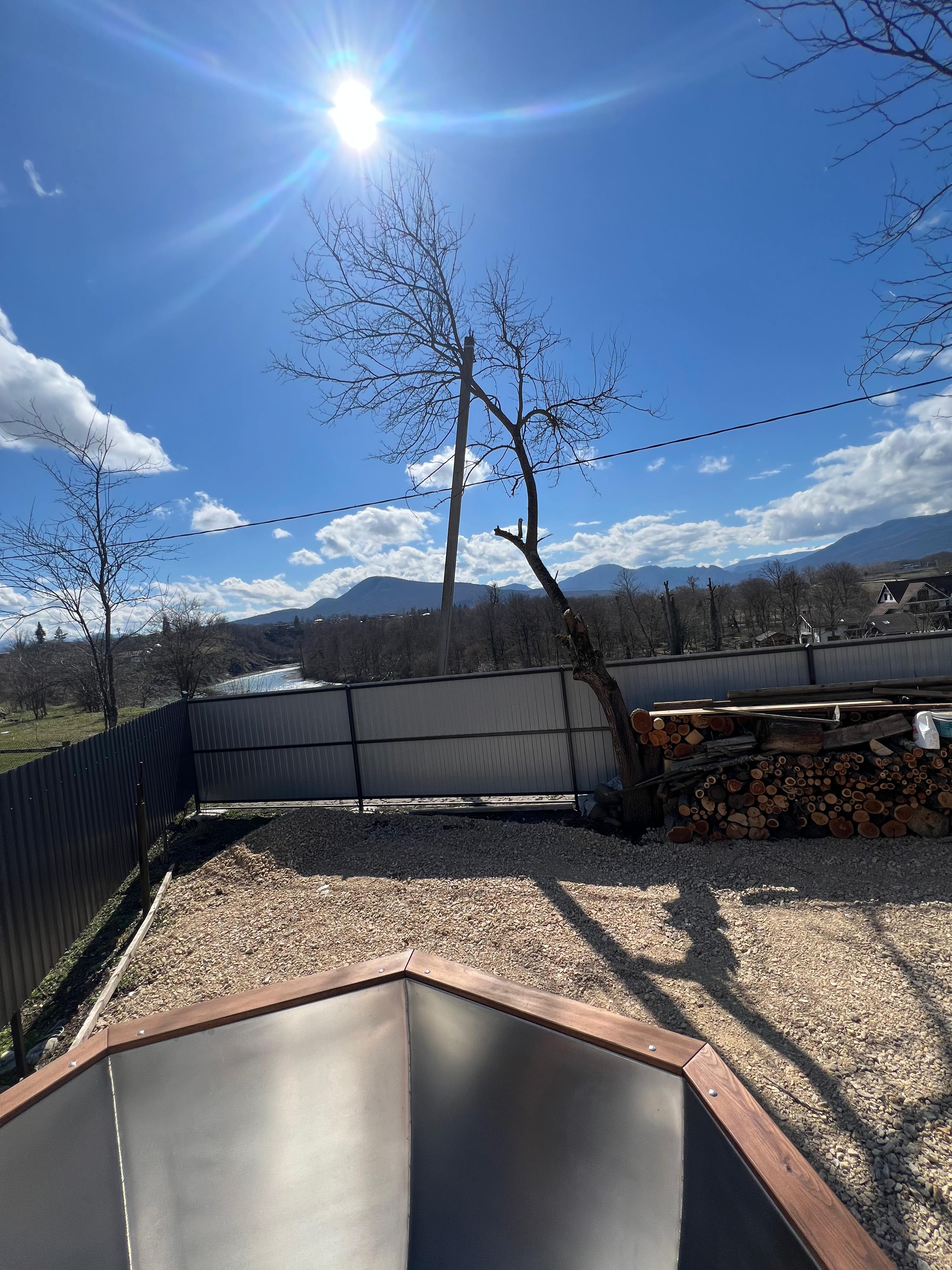 Коттедж с видом на горы