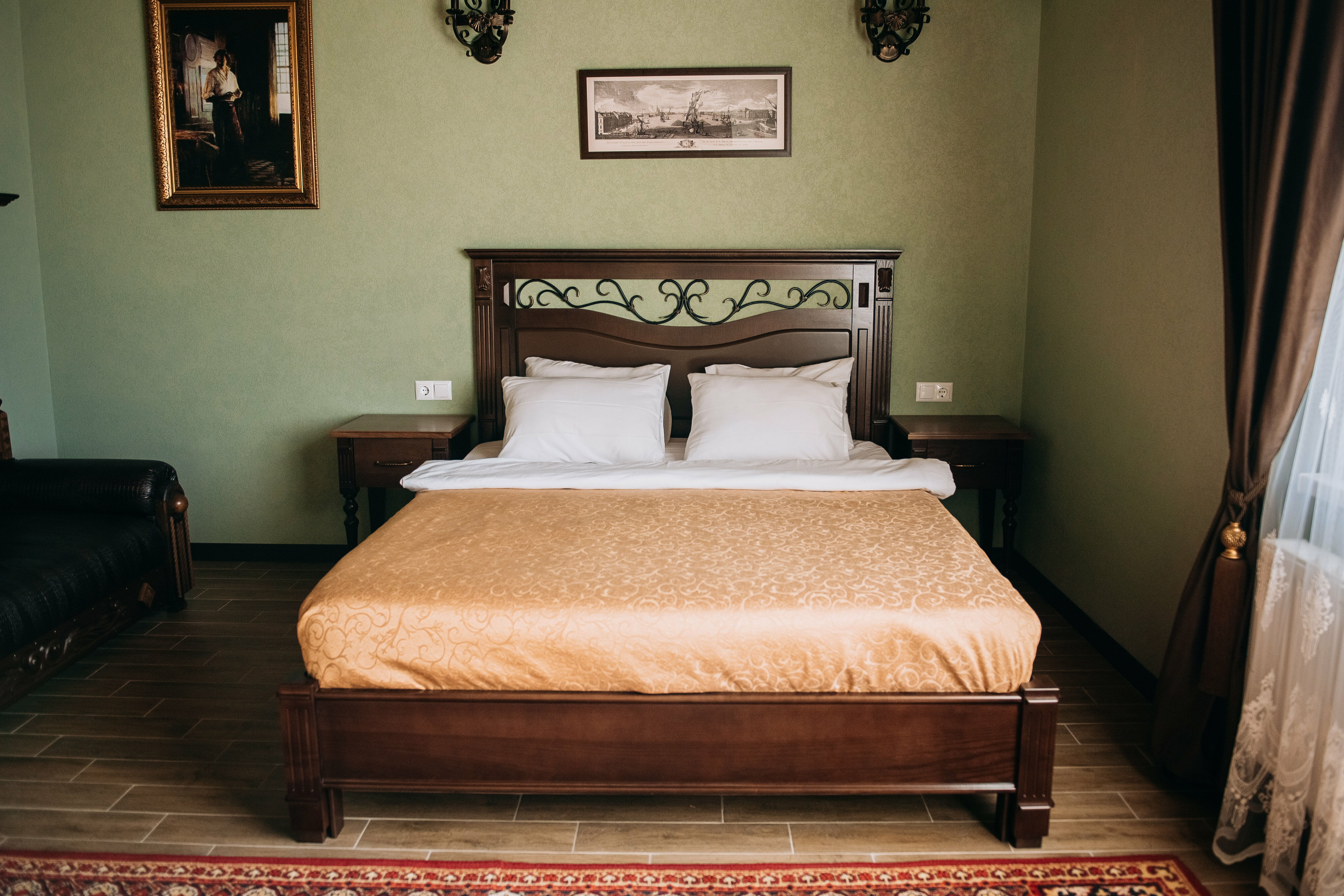 Двухместный номер Делюкс с 1 кроватью и балконом