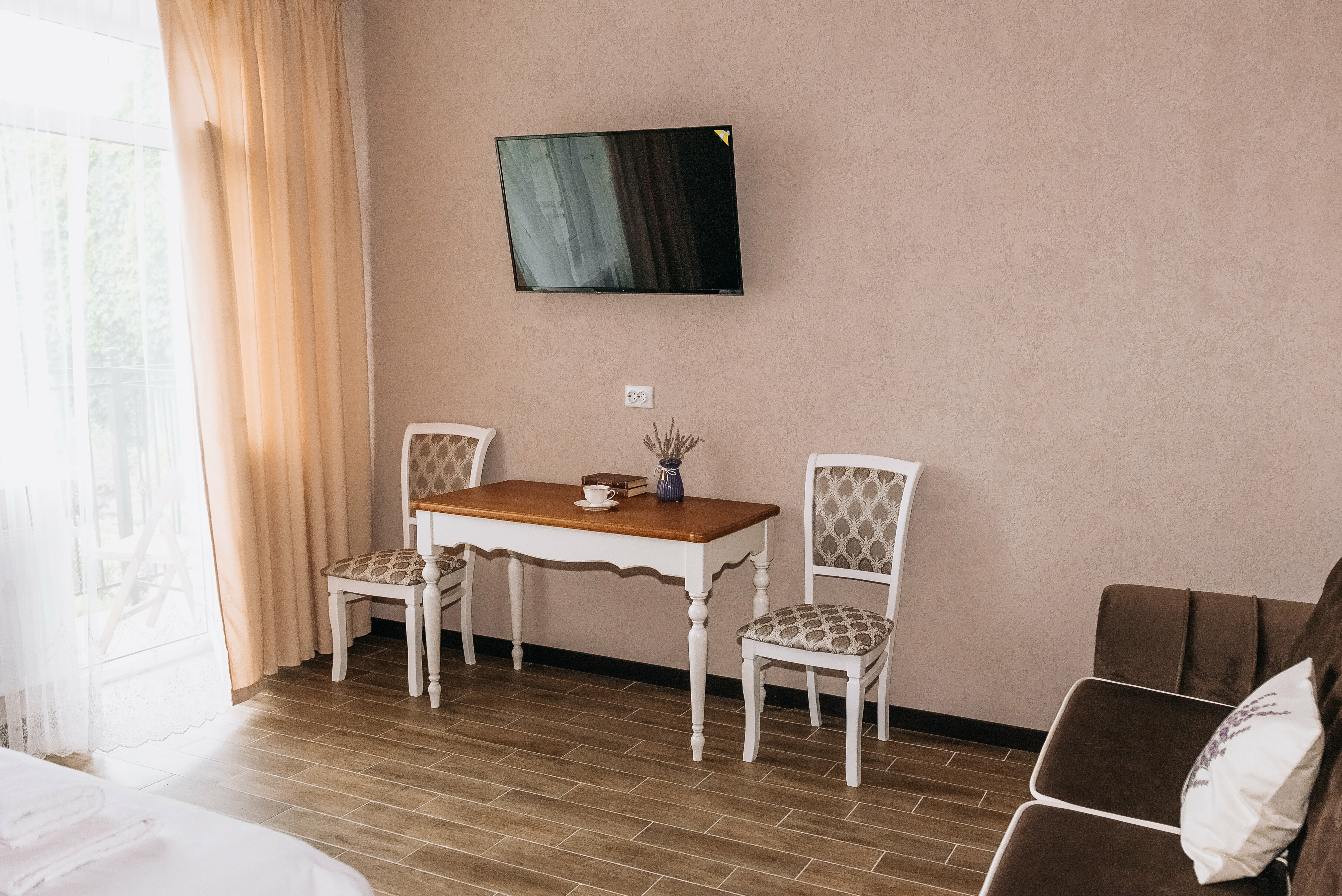 Двухместный номер Делюкс с 1 кроватью и балконом