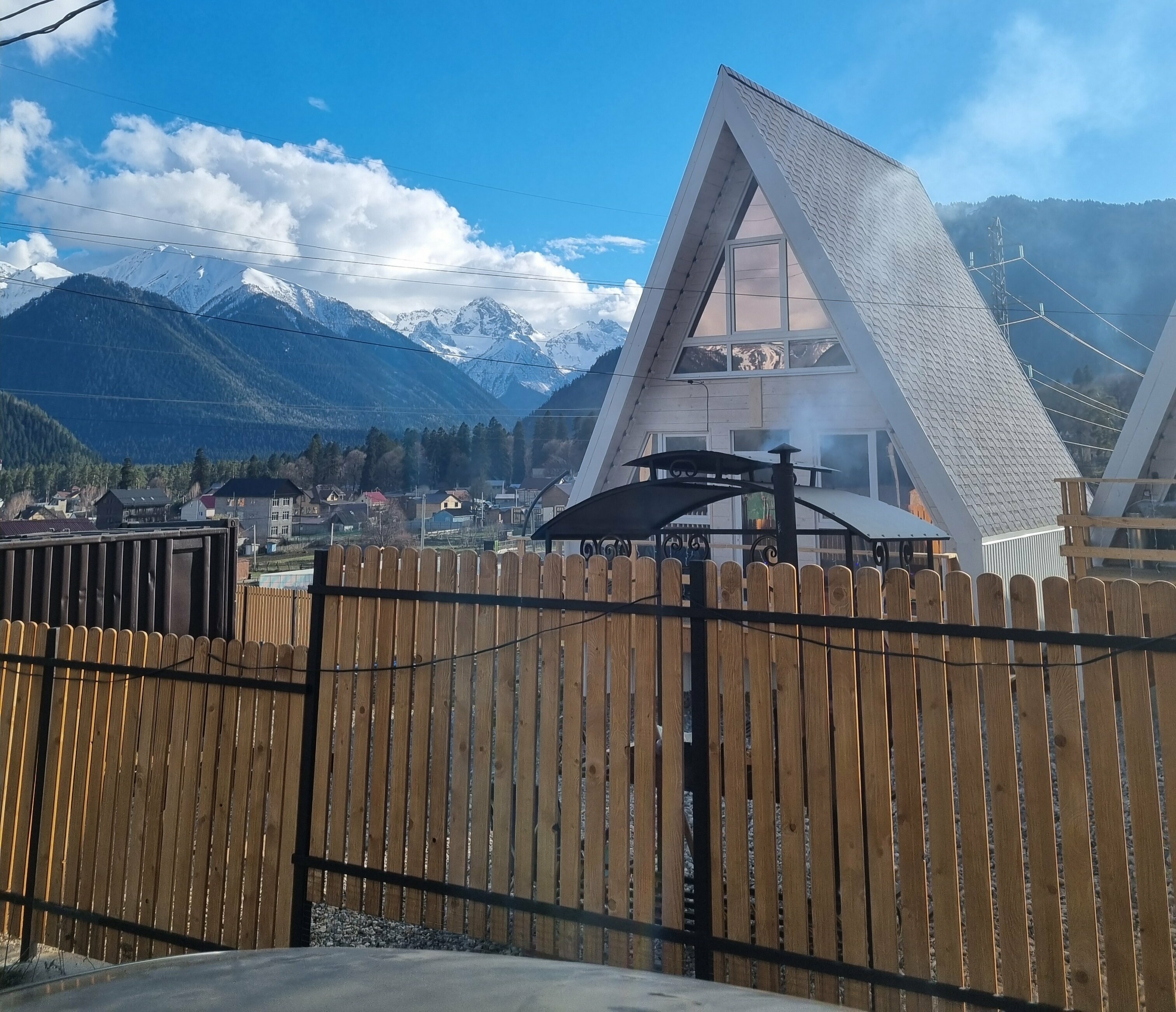 Дом с видом на горы