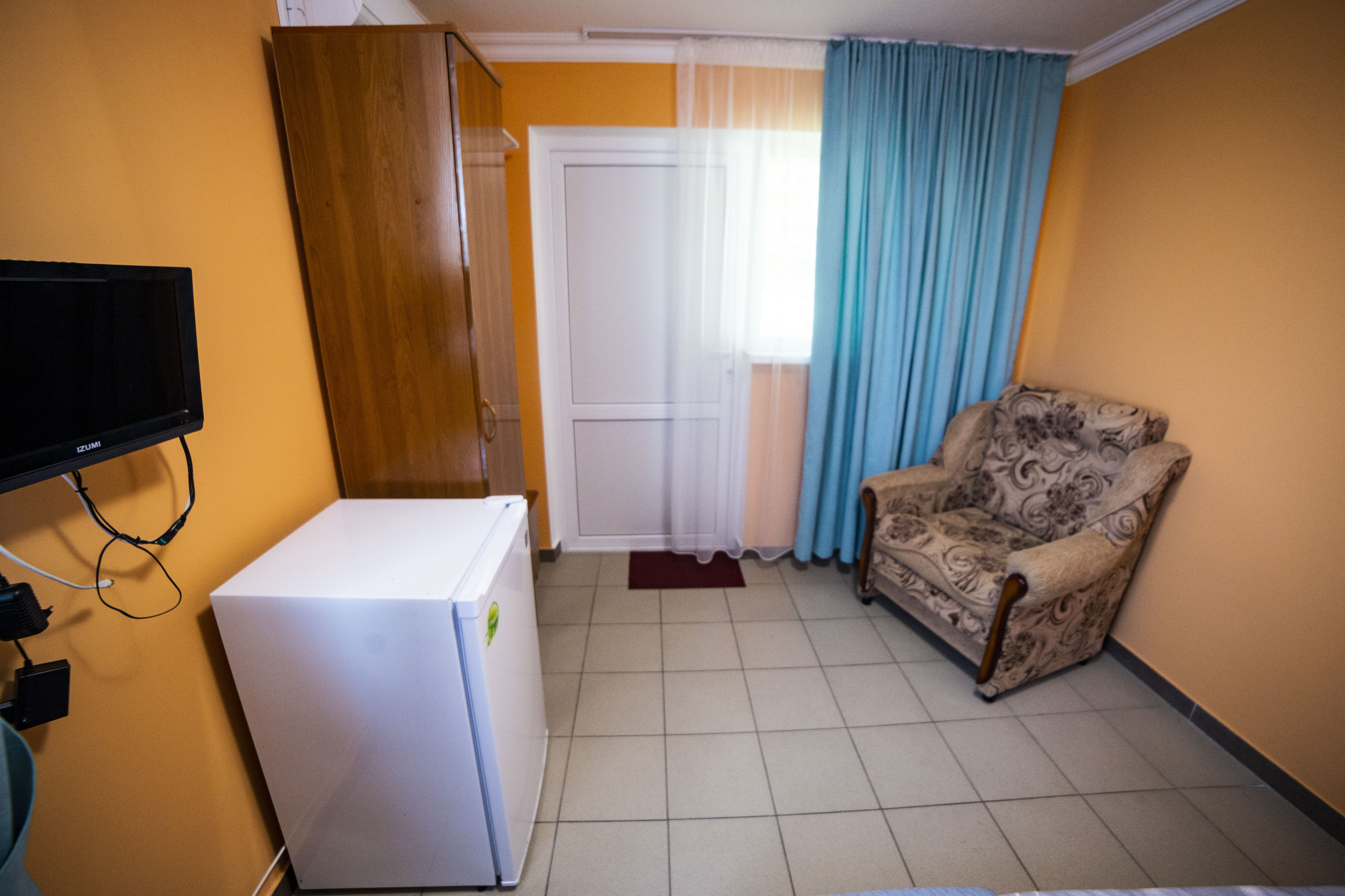 Двухместный номер с 2 отдельными кроватями, вид на горы