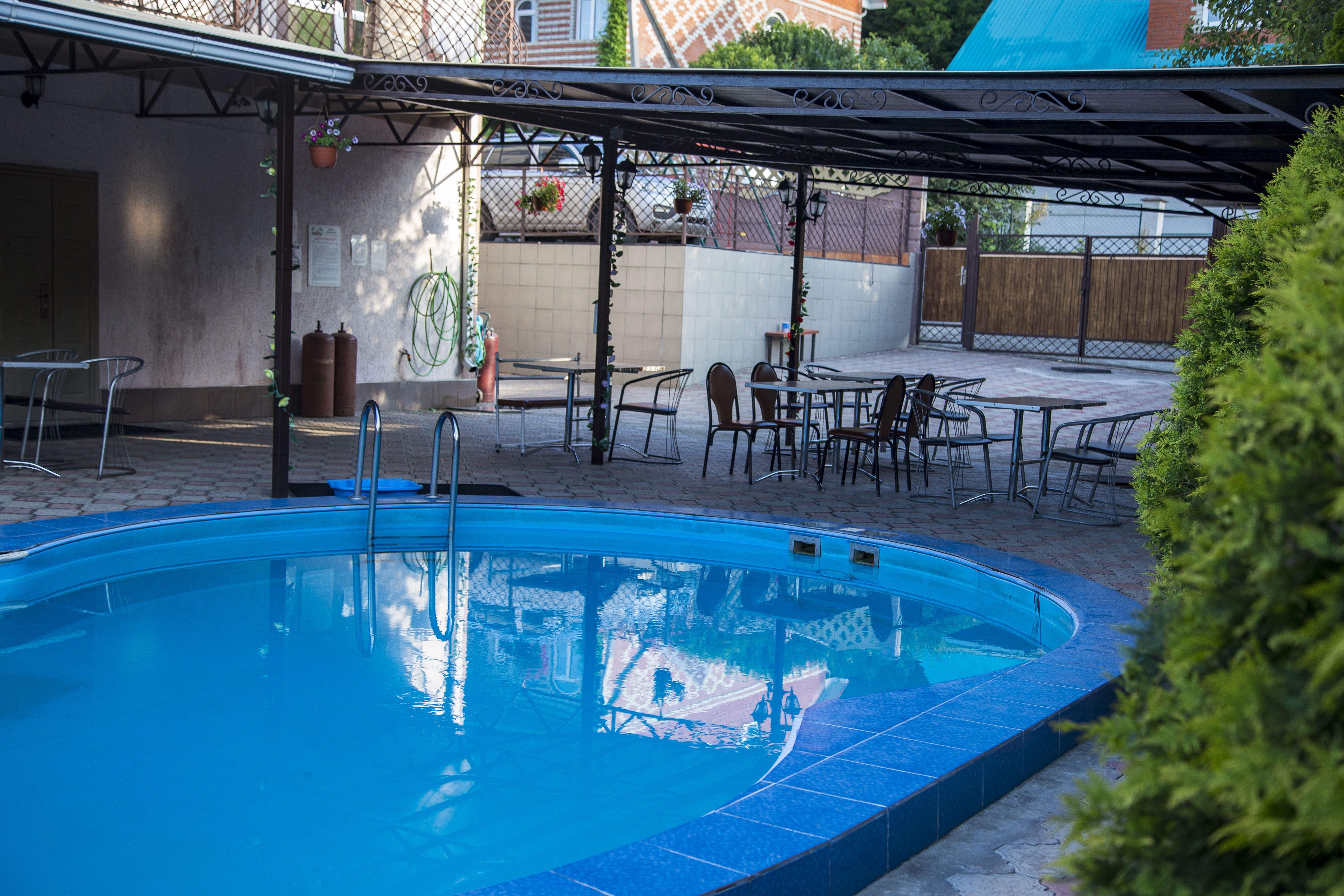 Двухместный номер с 2 отдельными кроватями, вид на горы