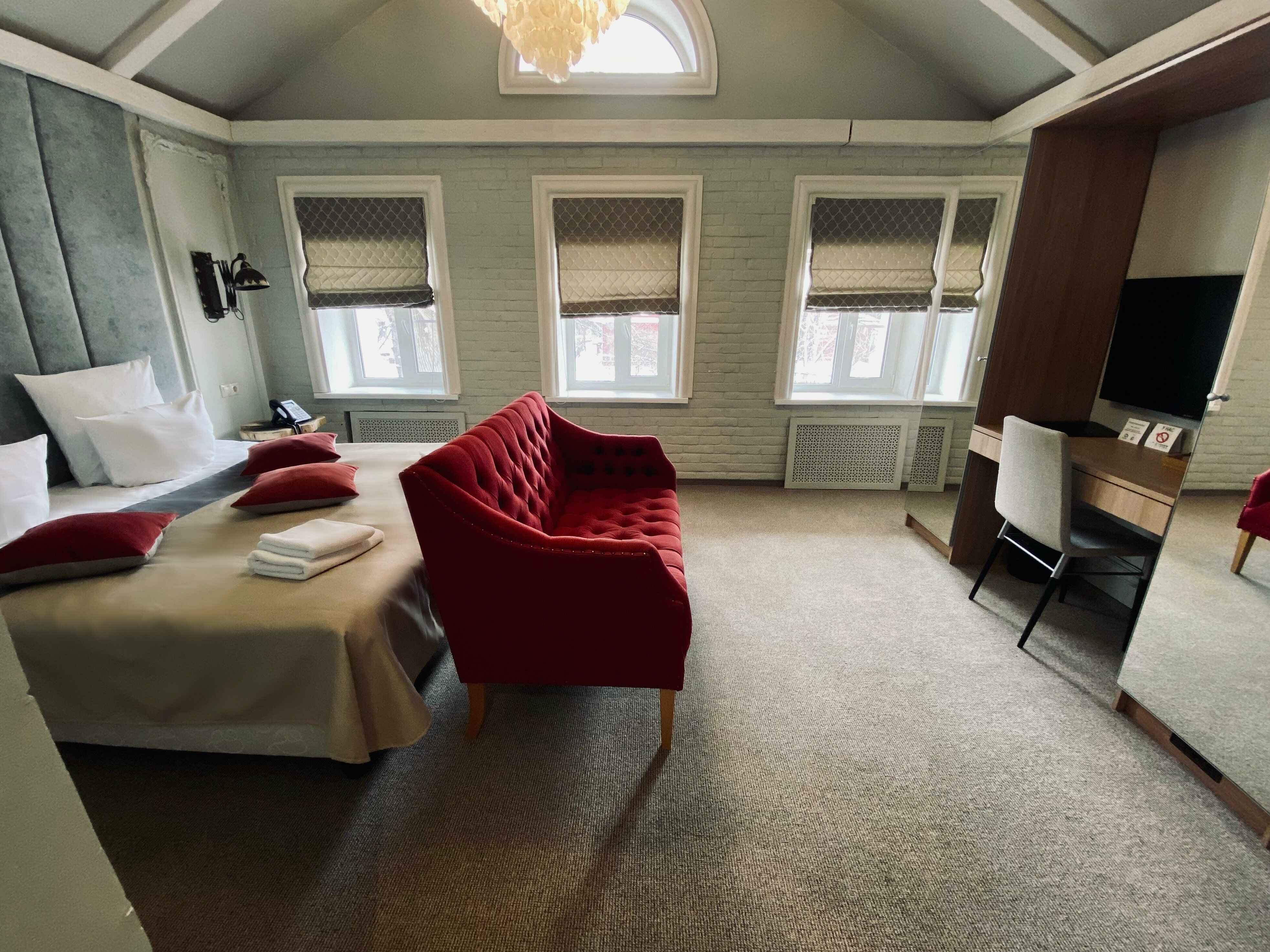 Двухместный номер Делюкс с 1 кроватью или 2 отдельными кроватями и гидромассажной ванной