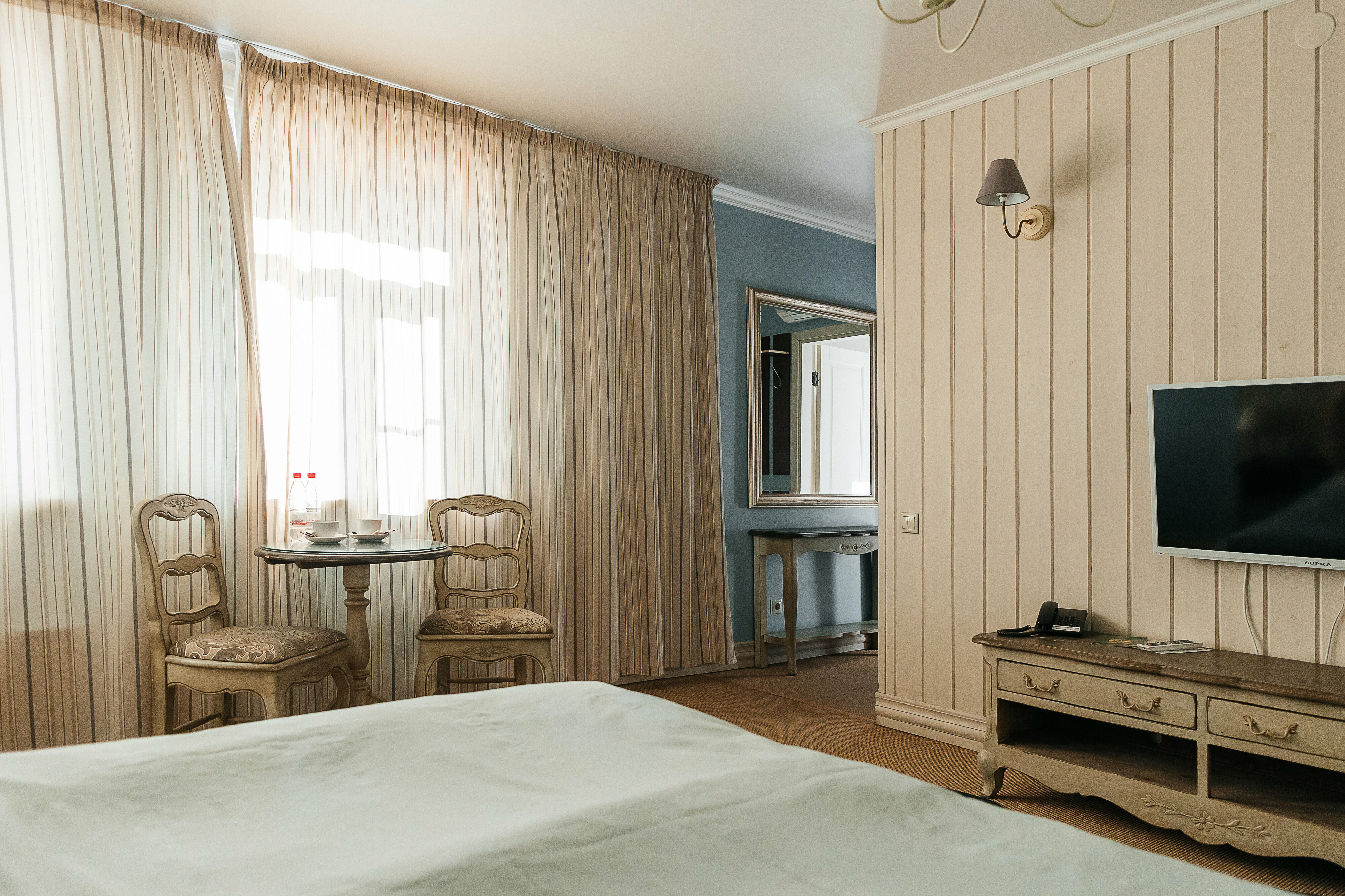 Двухместный номер Делюкс с 1 кроватью или 2 отдельными кроватями и гидромассажной ванной