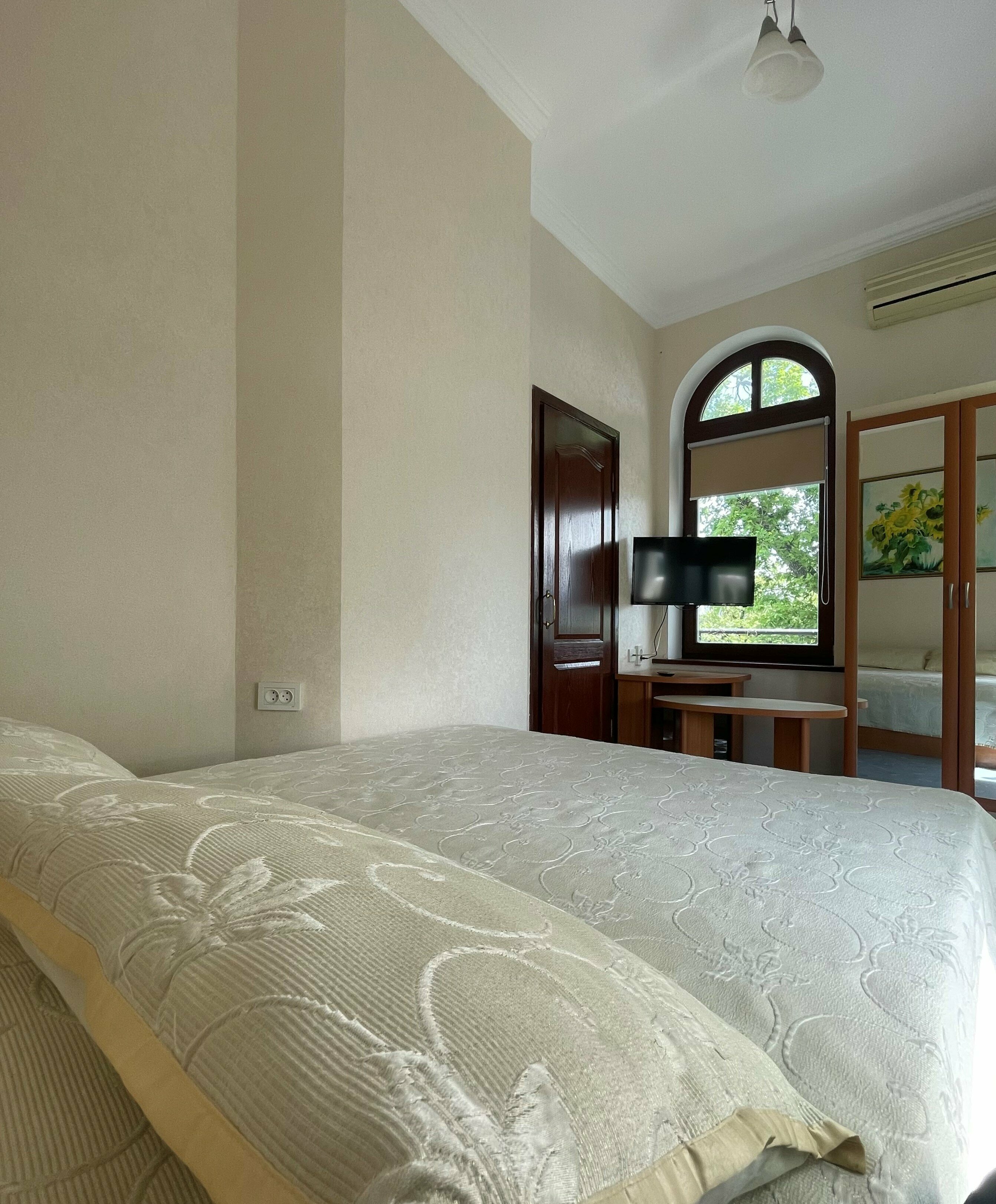 Двухместный номер с 1 кроватью и балконом