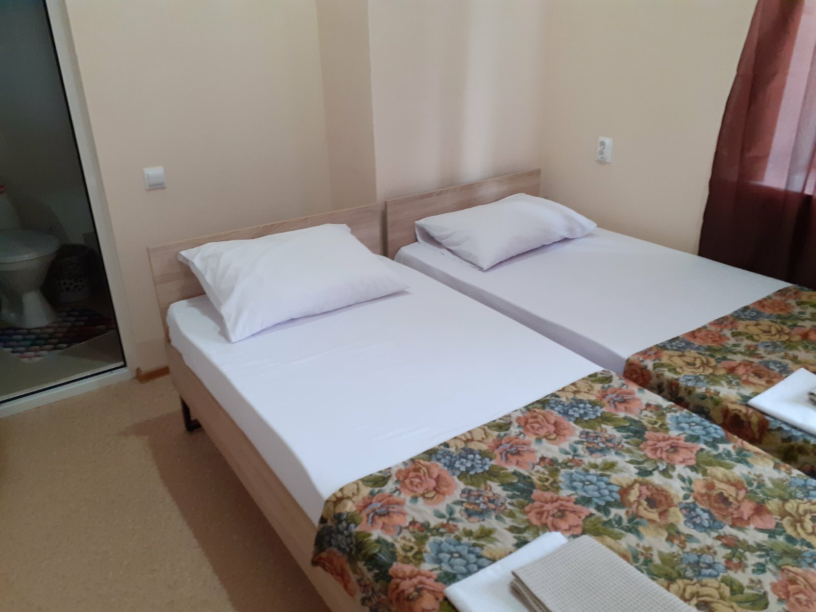 Двухместный номер с 2 отдельными кроватями, вид на город